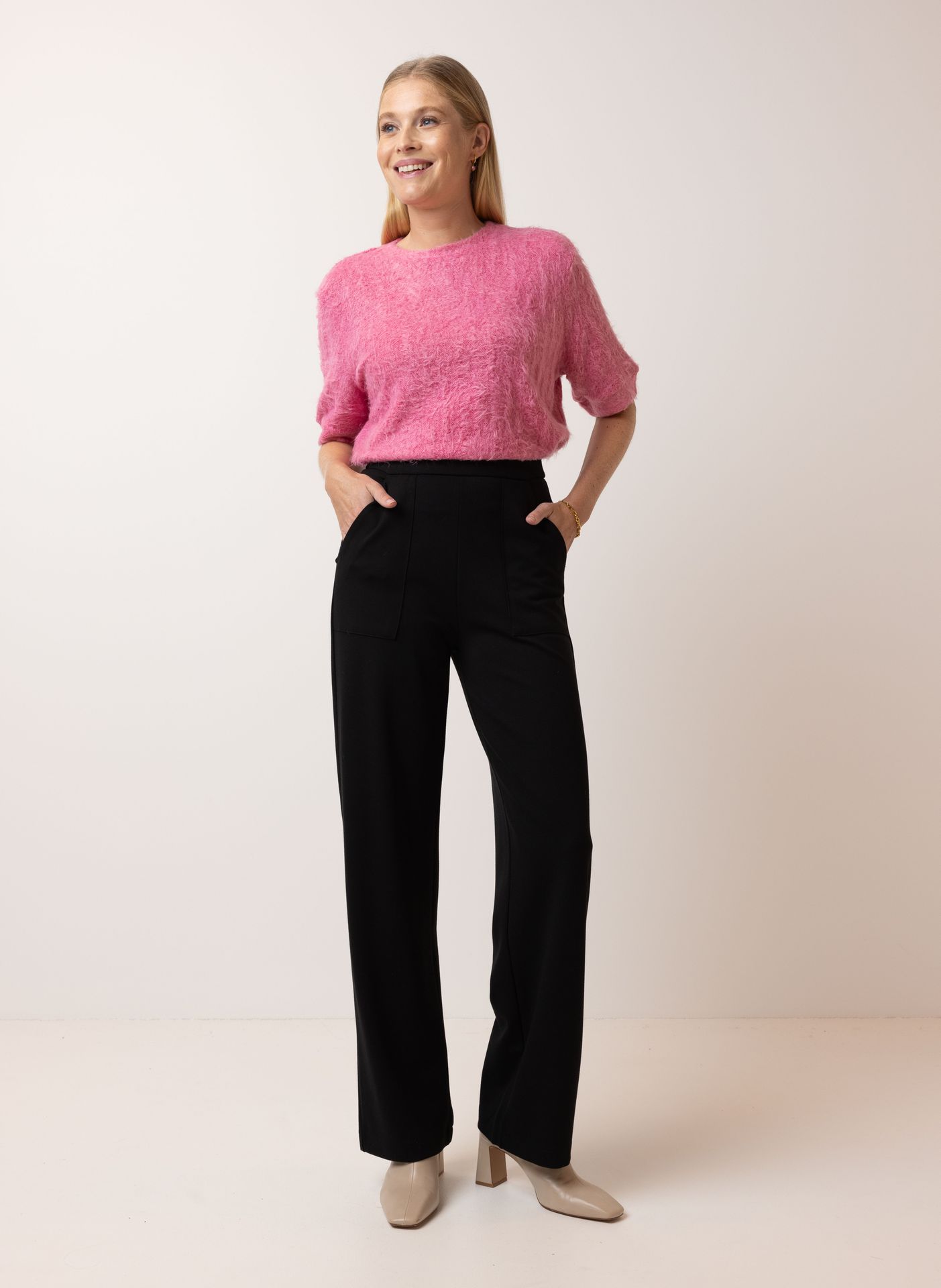 Norah Zwarte pantalon black 215034-001