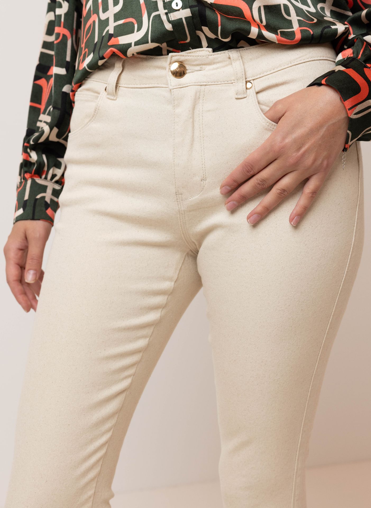 Norah Ecru jeans off-white 215560-101