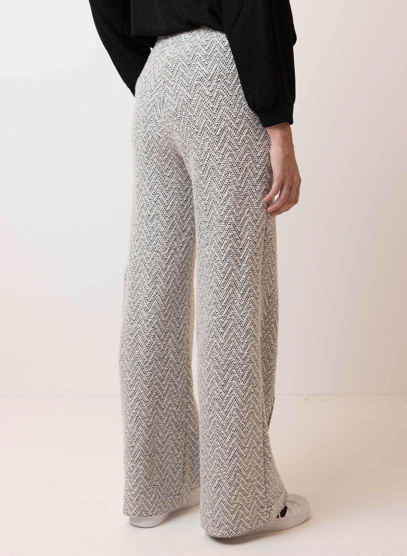 Norah Ecru/grijze pantalon ecru/grey 215225-180