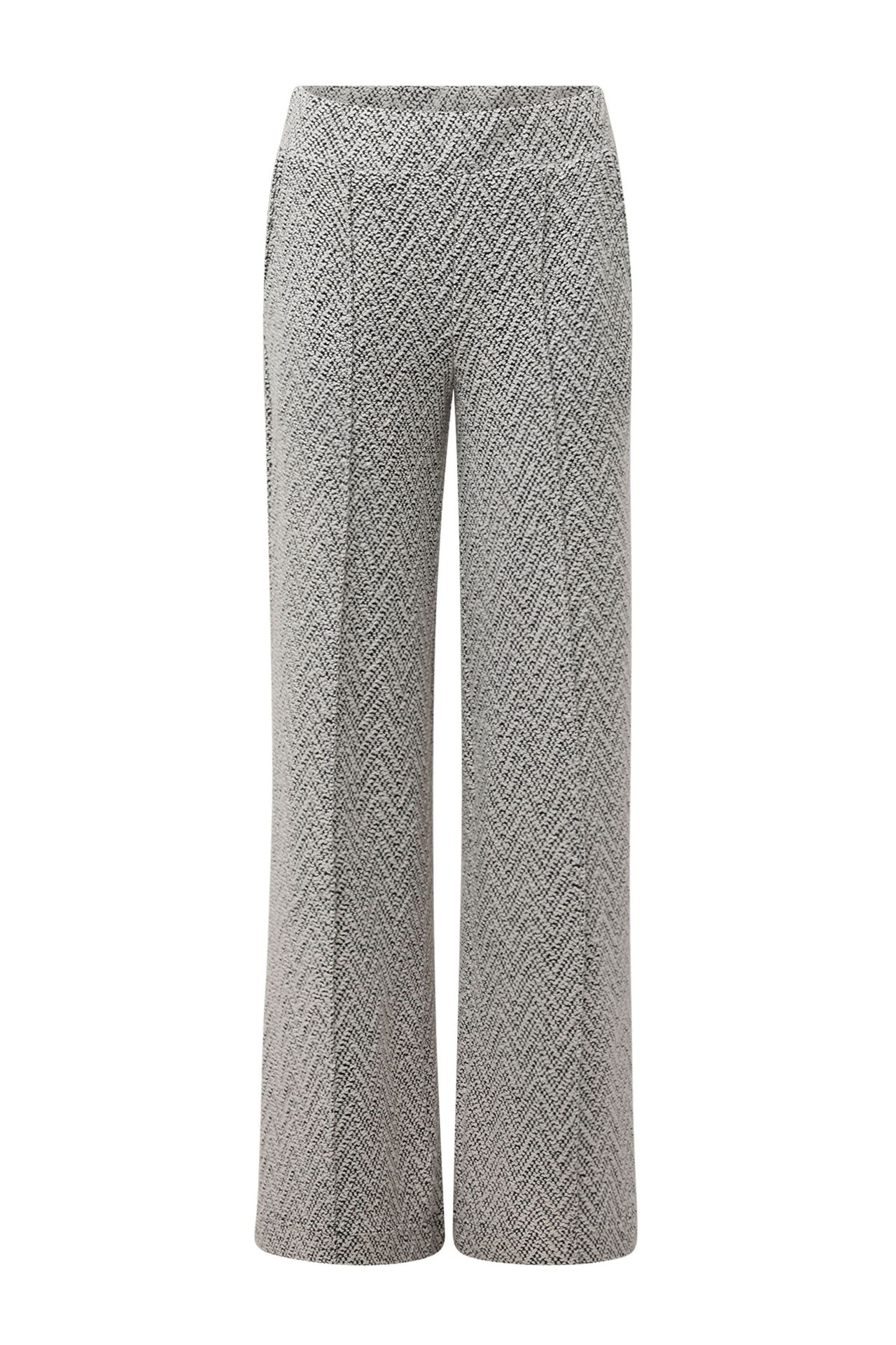 Norah Ecru/grijze pantalon ecru/grey 215225-180