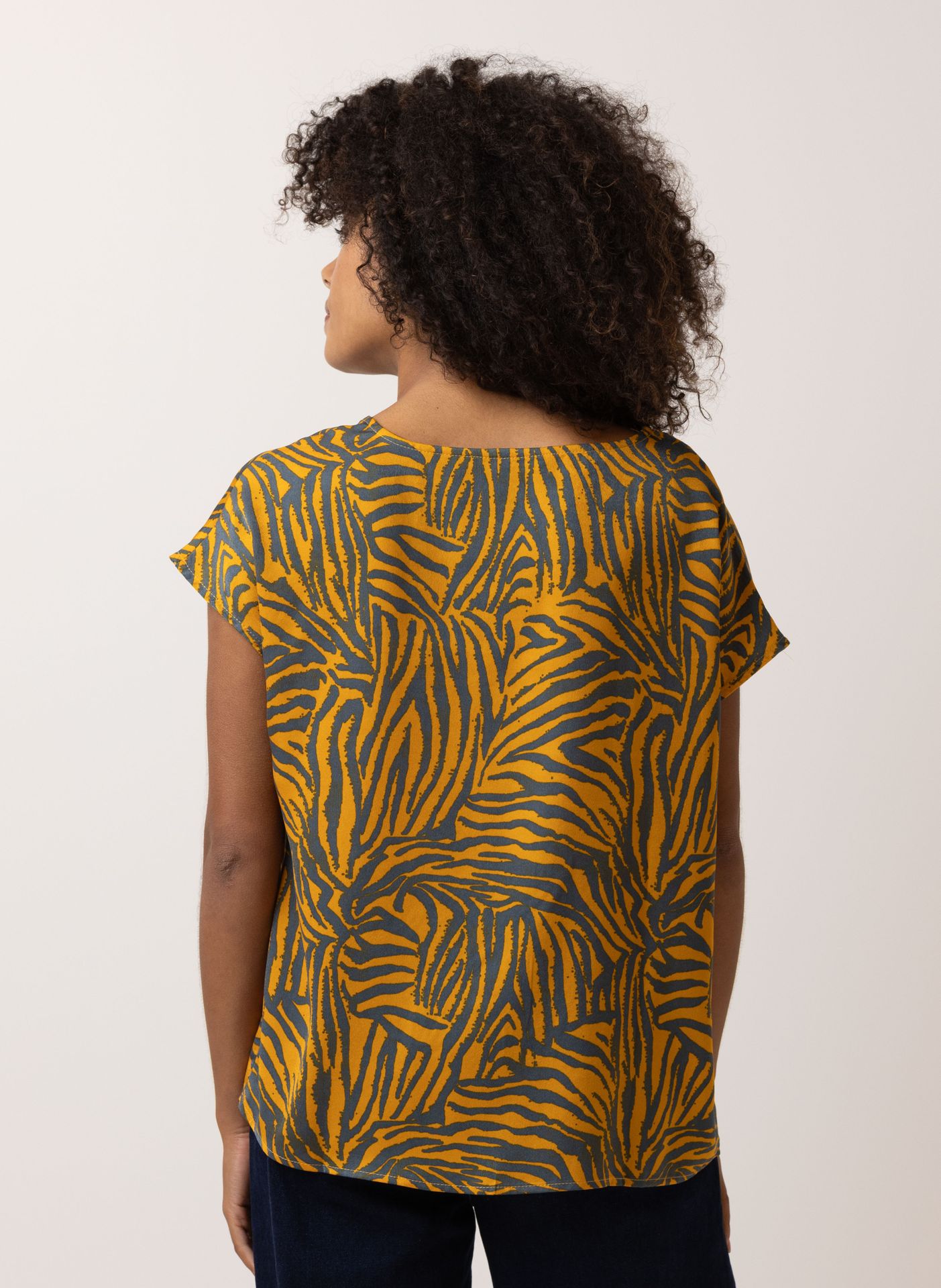 Norah Gele blouse yellow/blue 214375-334