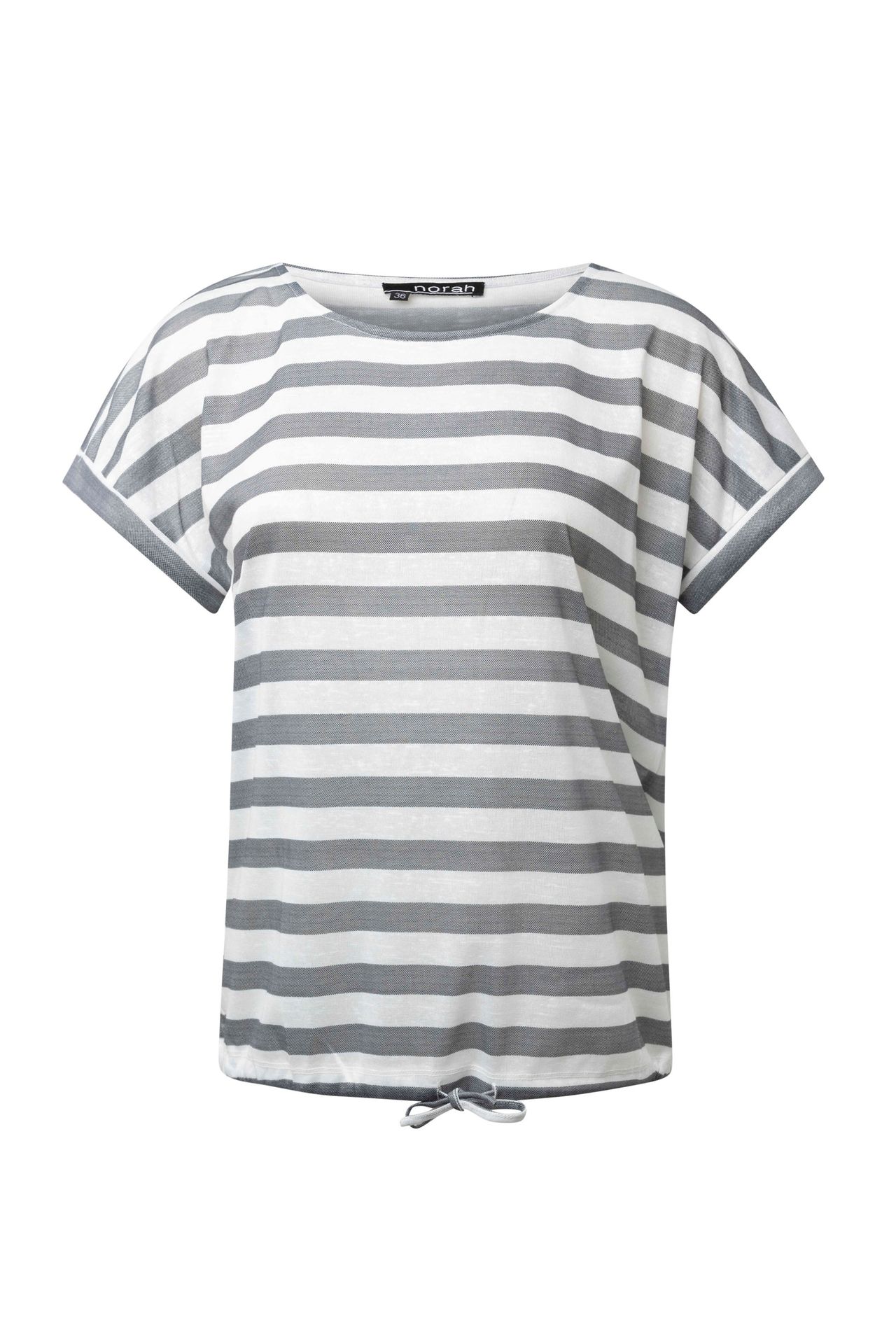 Norah Gestreept shirt grijs white/grey 213986-141