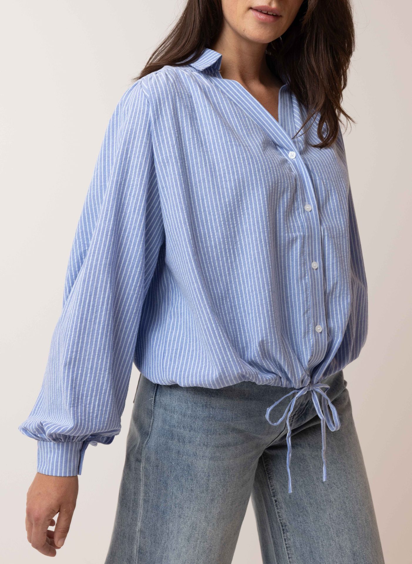 Norah Gestreepte blouse blue/white 214664-431