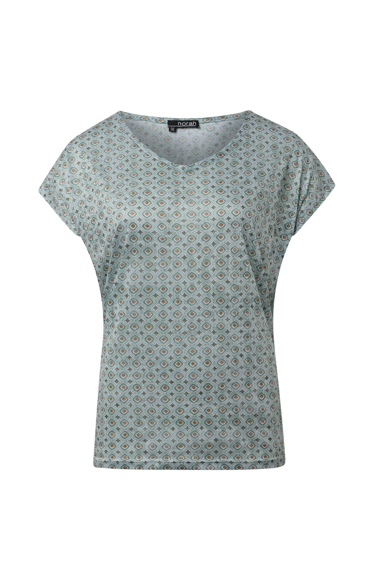 Norah Groen shirt green multicolor 213021-520