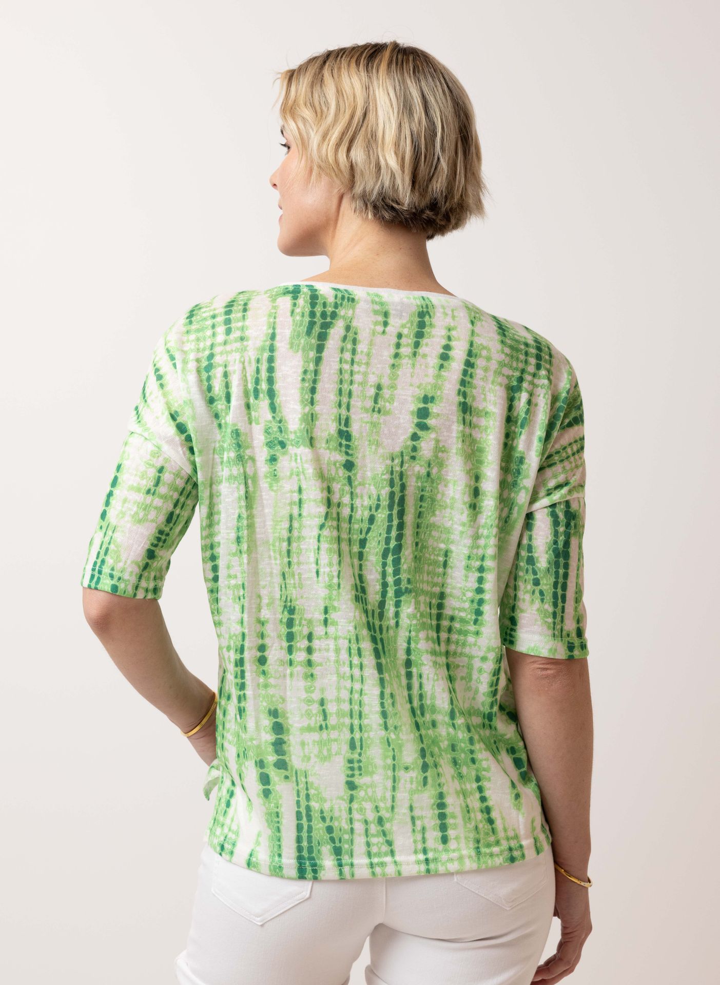 Norah Groen shirt green/white 214467-531