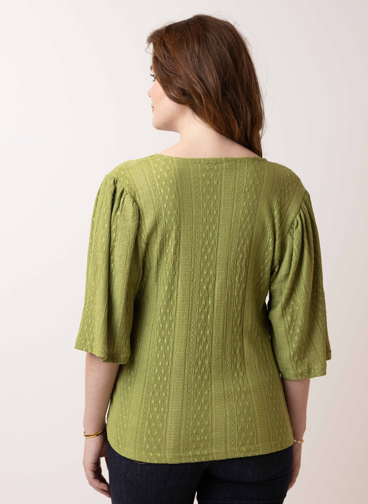 Norah Groen shirt olive green 214873-594