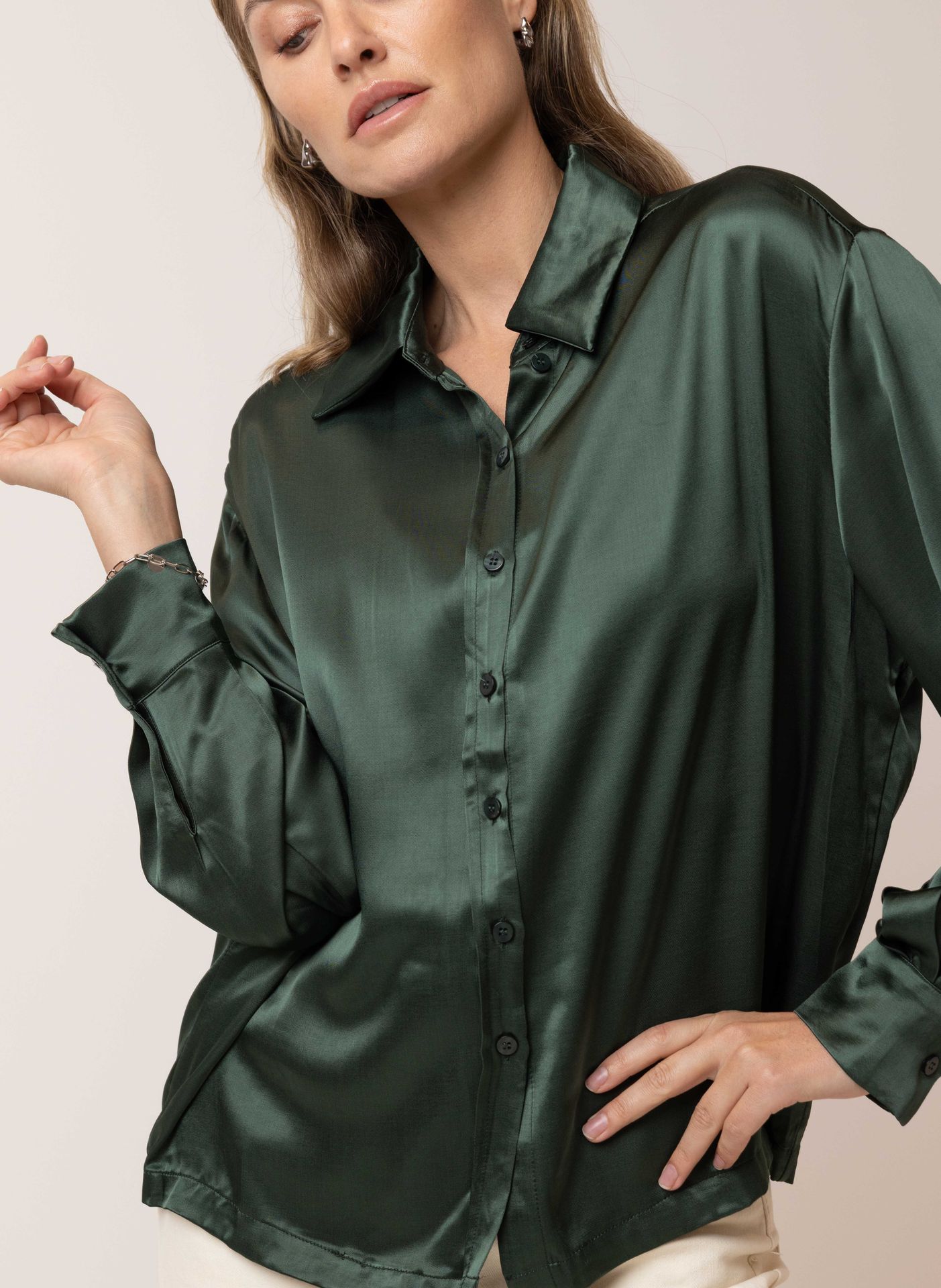 Norah Groene blouse green 213940-500