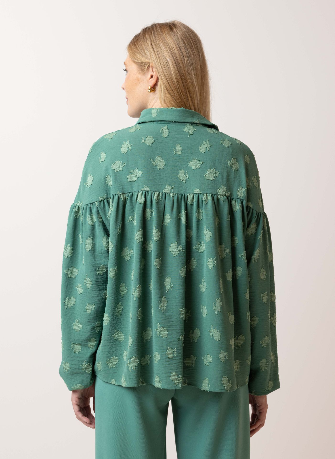 Norah Groene blouse green 214261-500