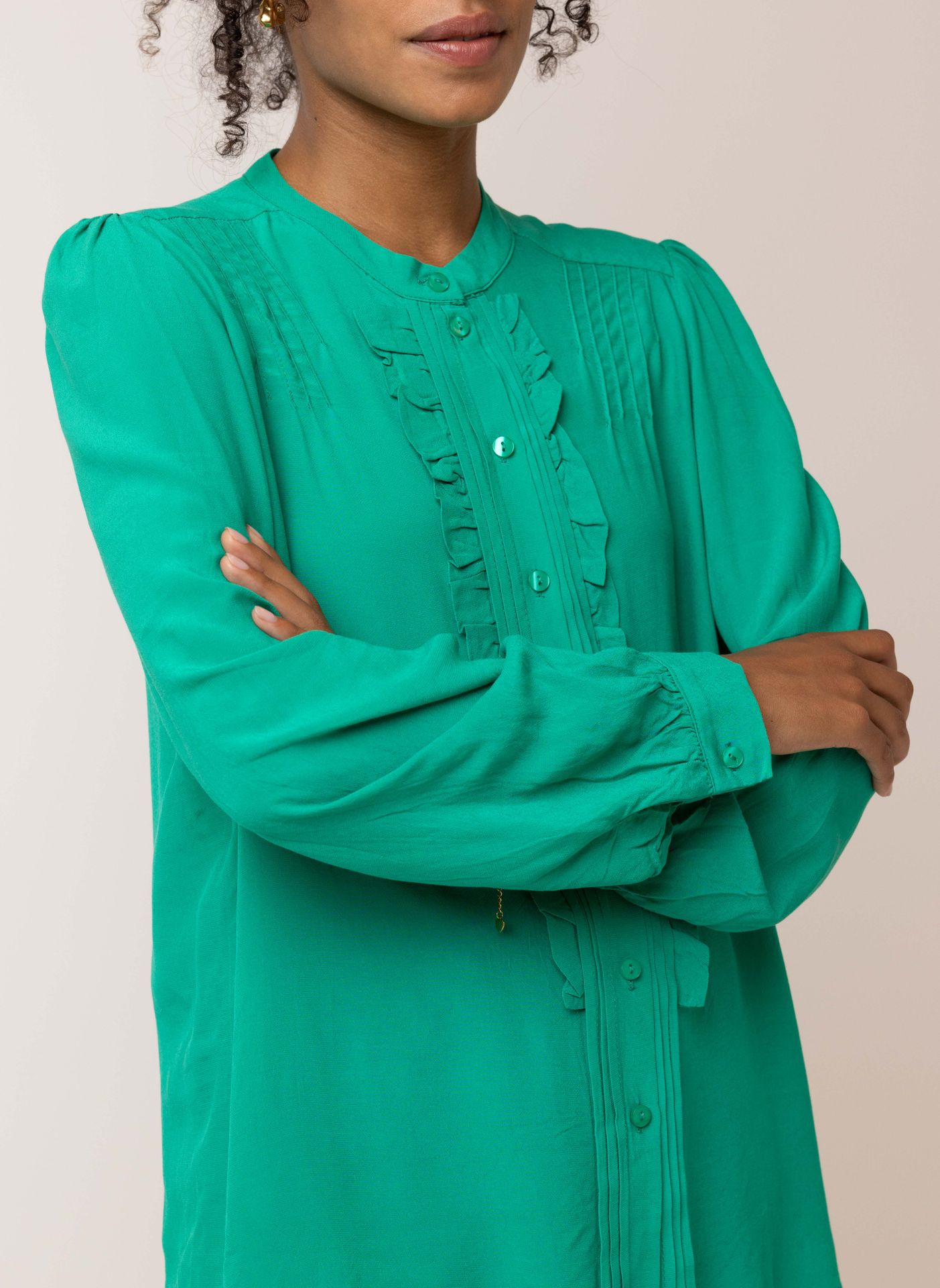 Norah Groene blouse jade 214257-574