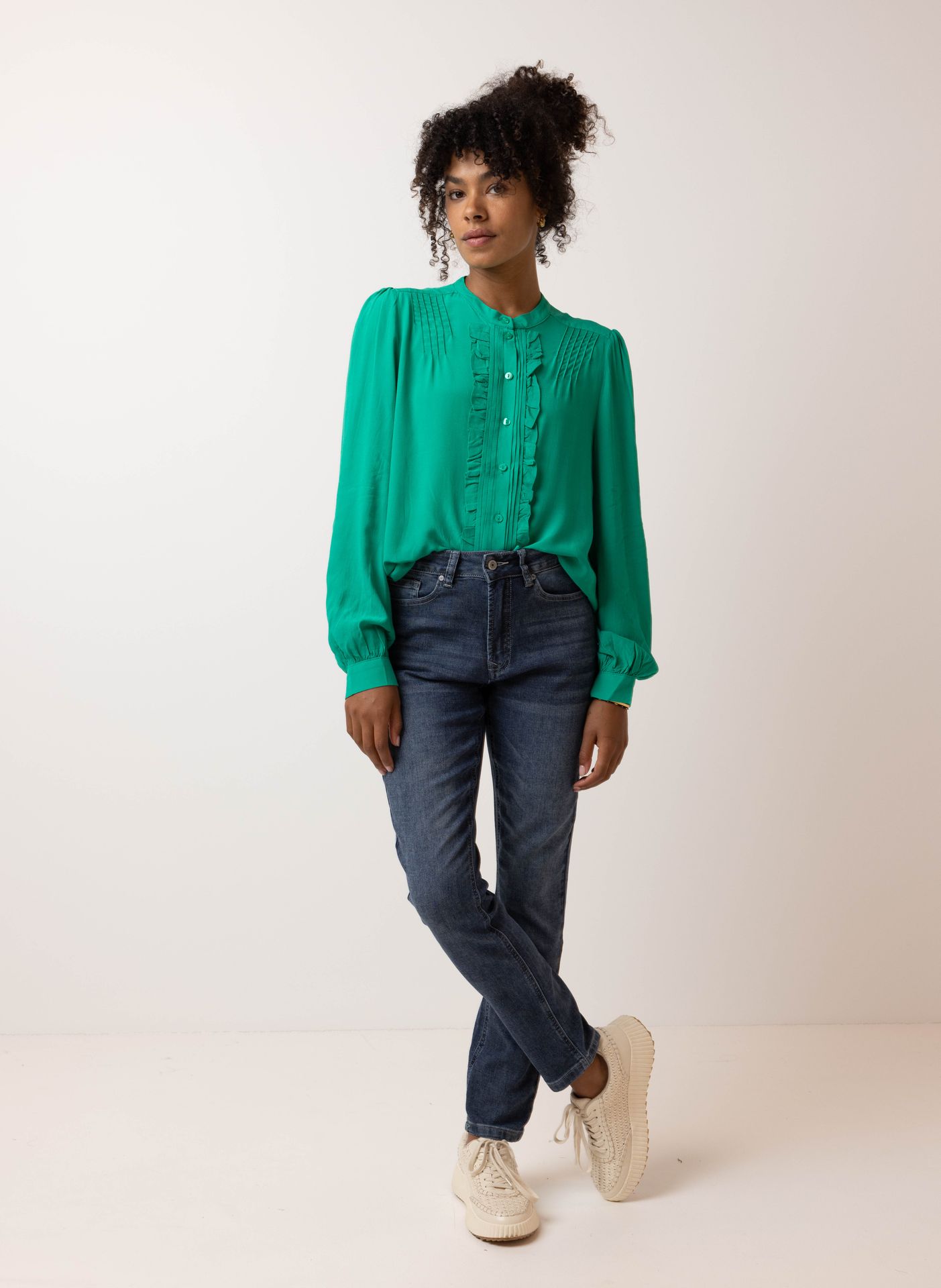 Norah Groene blouse jade 214257-574