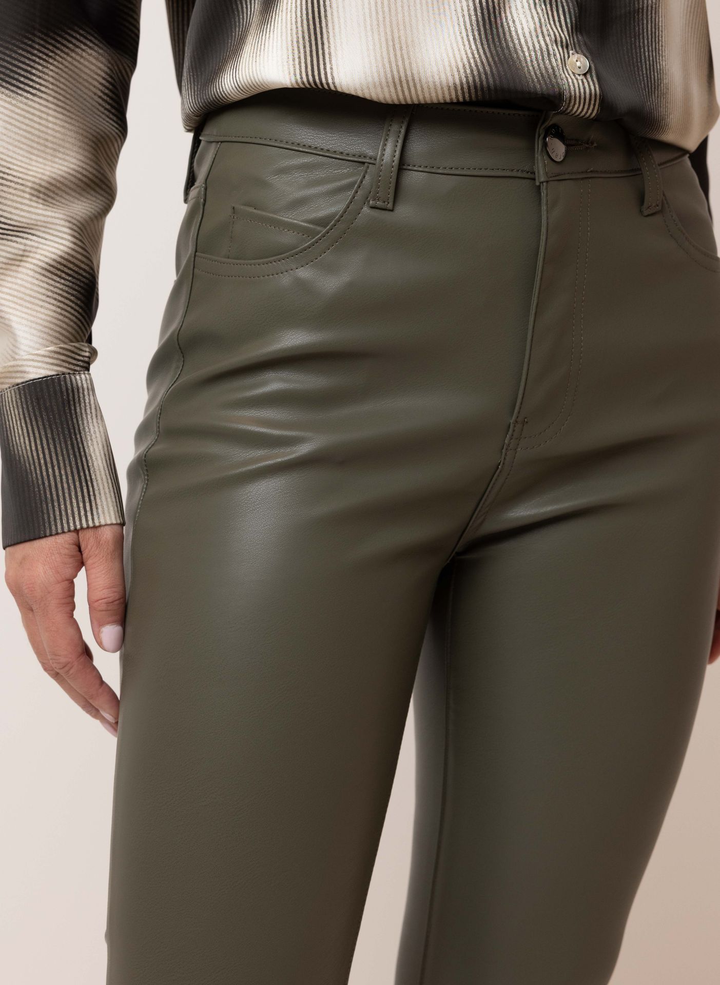 Norah Groene broek army green 214753-595