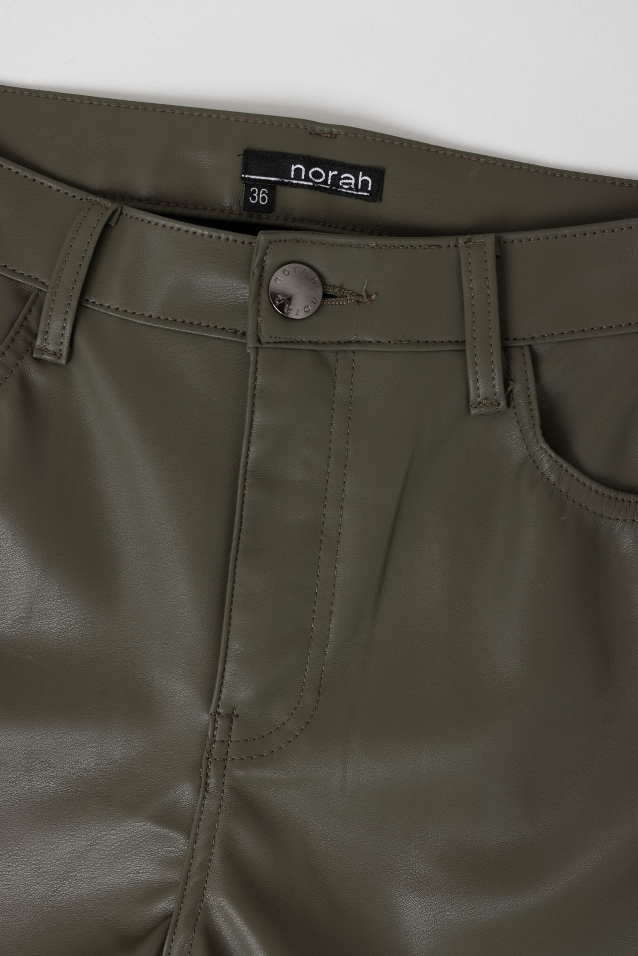 Norah Groene broek army green 214753-595