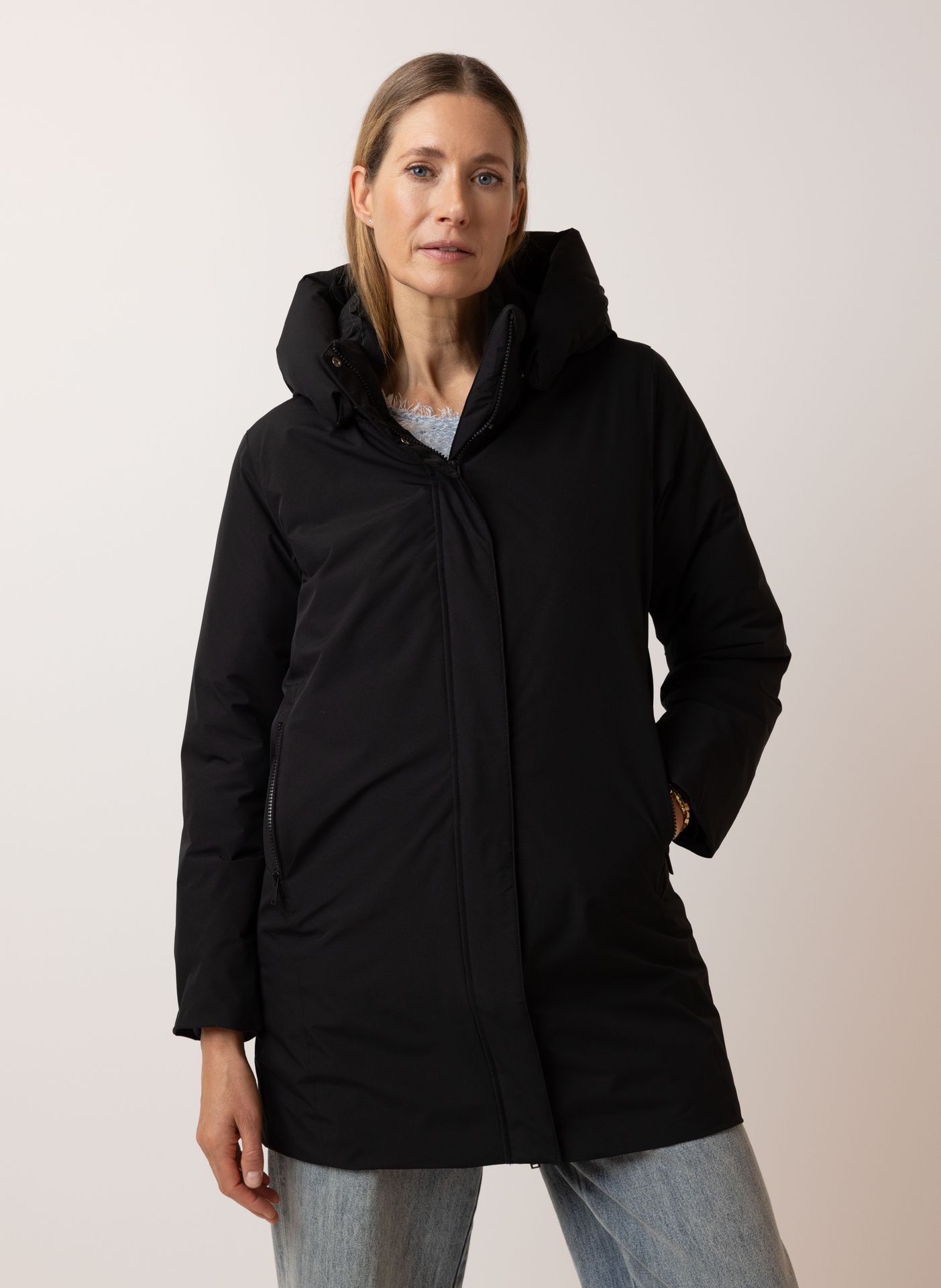 Norah Zwarte jas black 214778-001