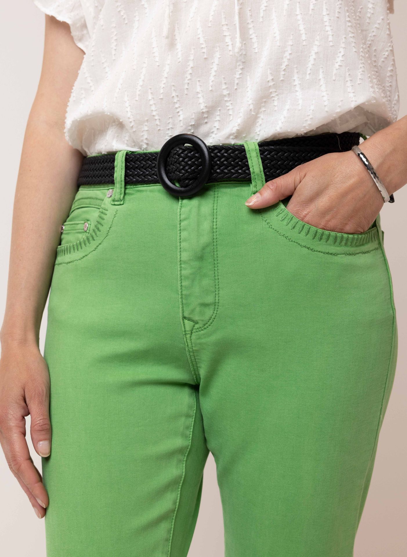 Norah Groene denim jeans green 213891-500