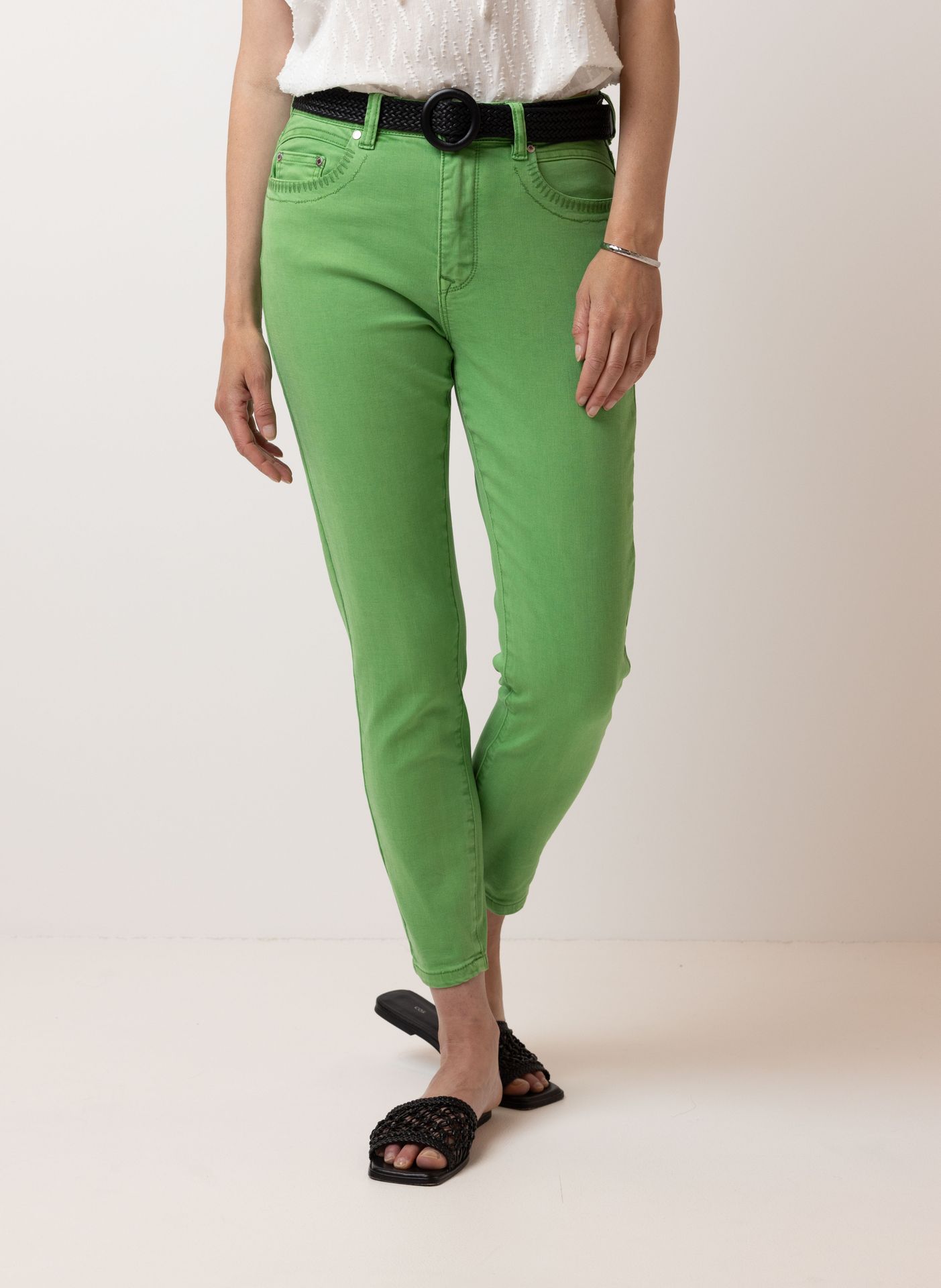 Norah Groene denim jeans green 213891-500