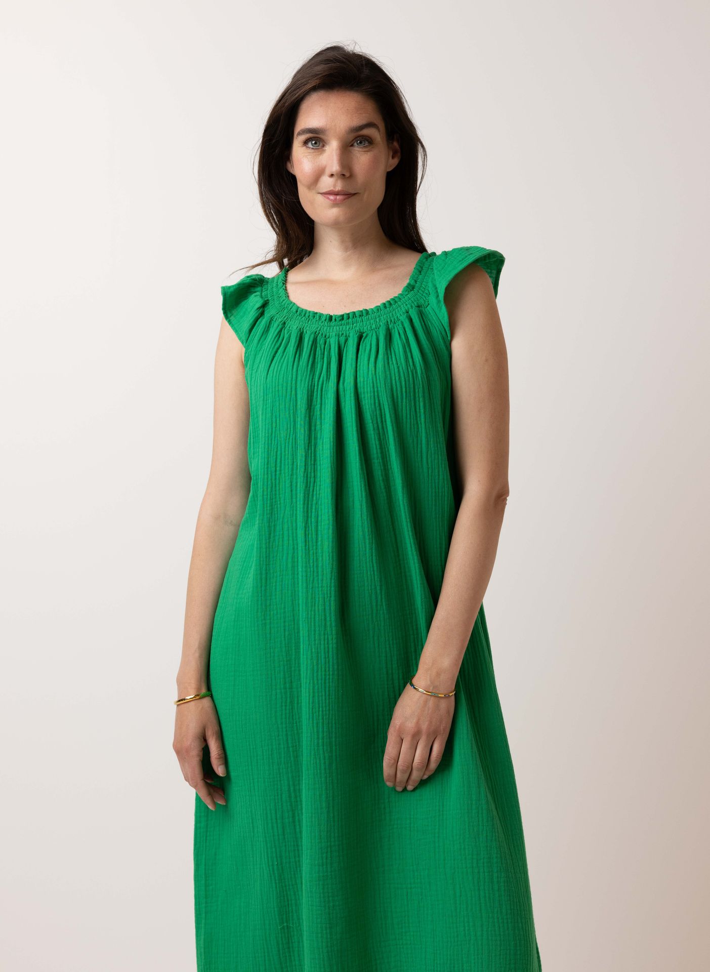 Norah Groene maxi jurk green 214662-500