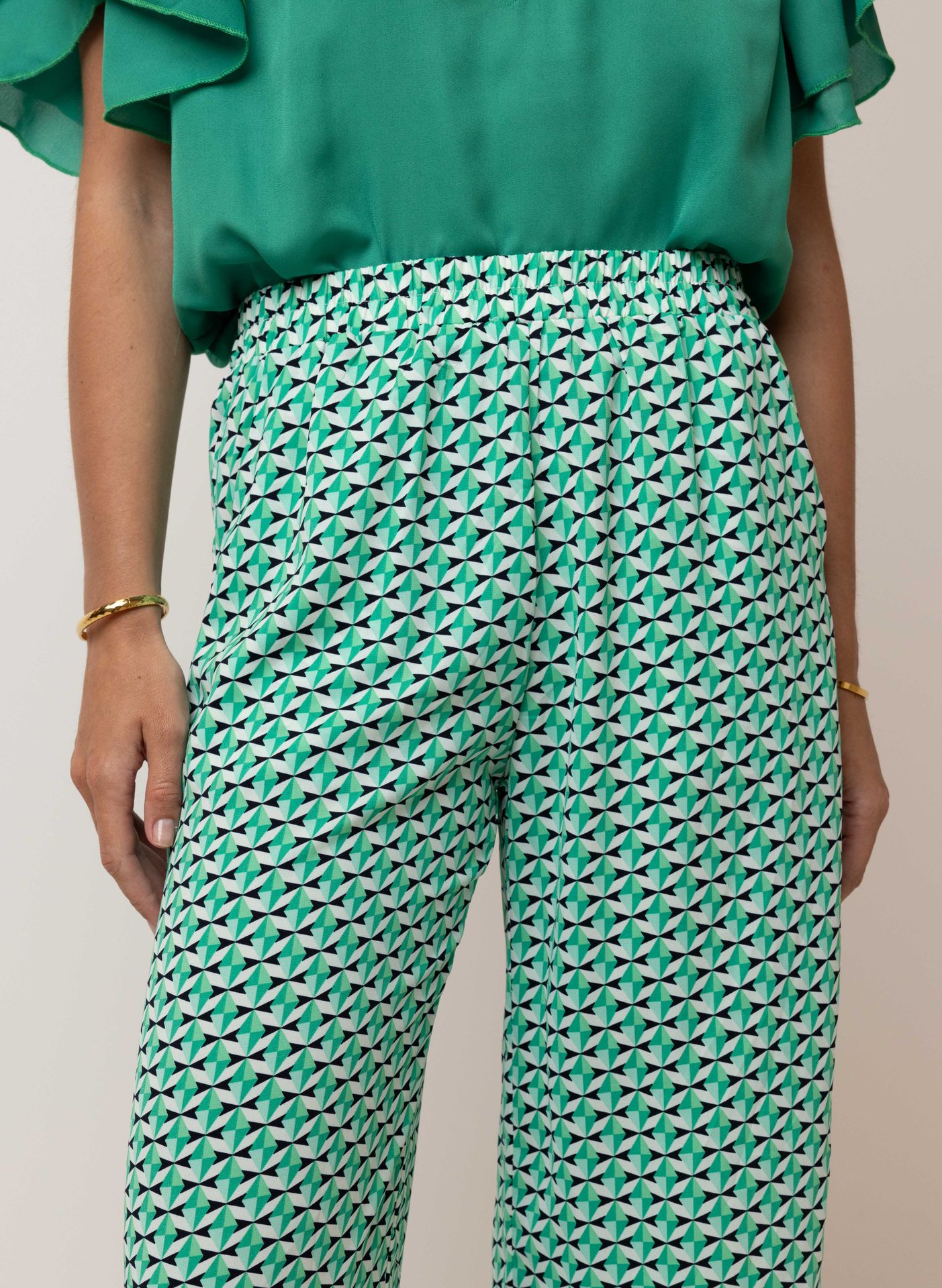 Norah Groene pantalon green multicolor 213739-520