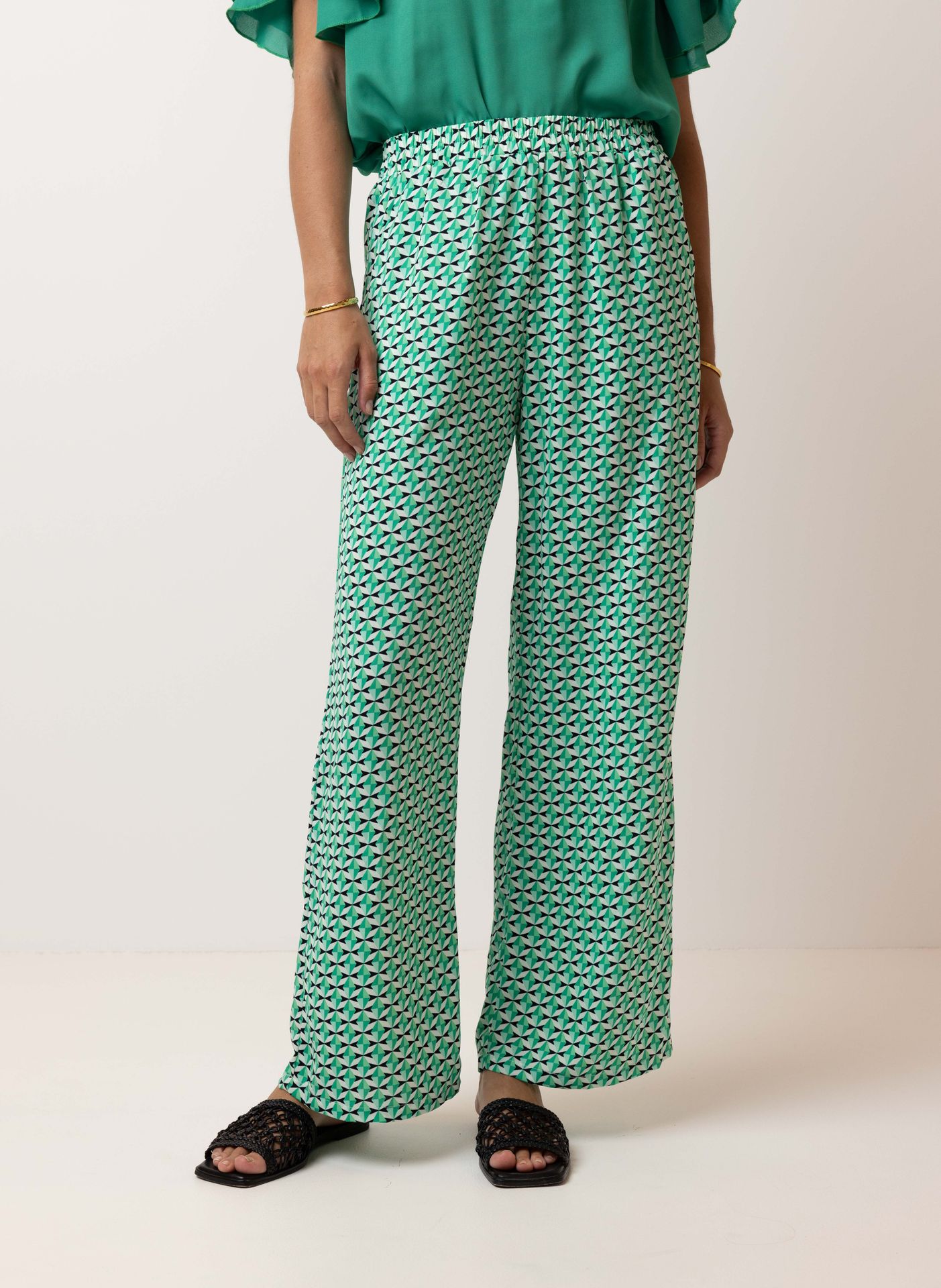 Norah Groene pantalon green multicolor 213739-520