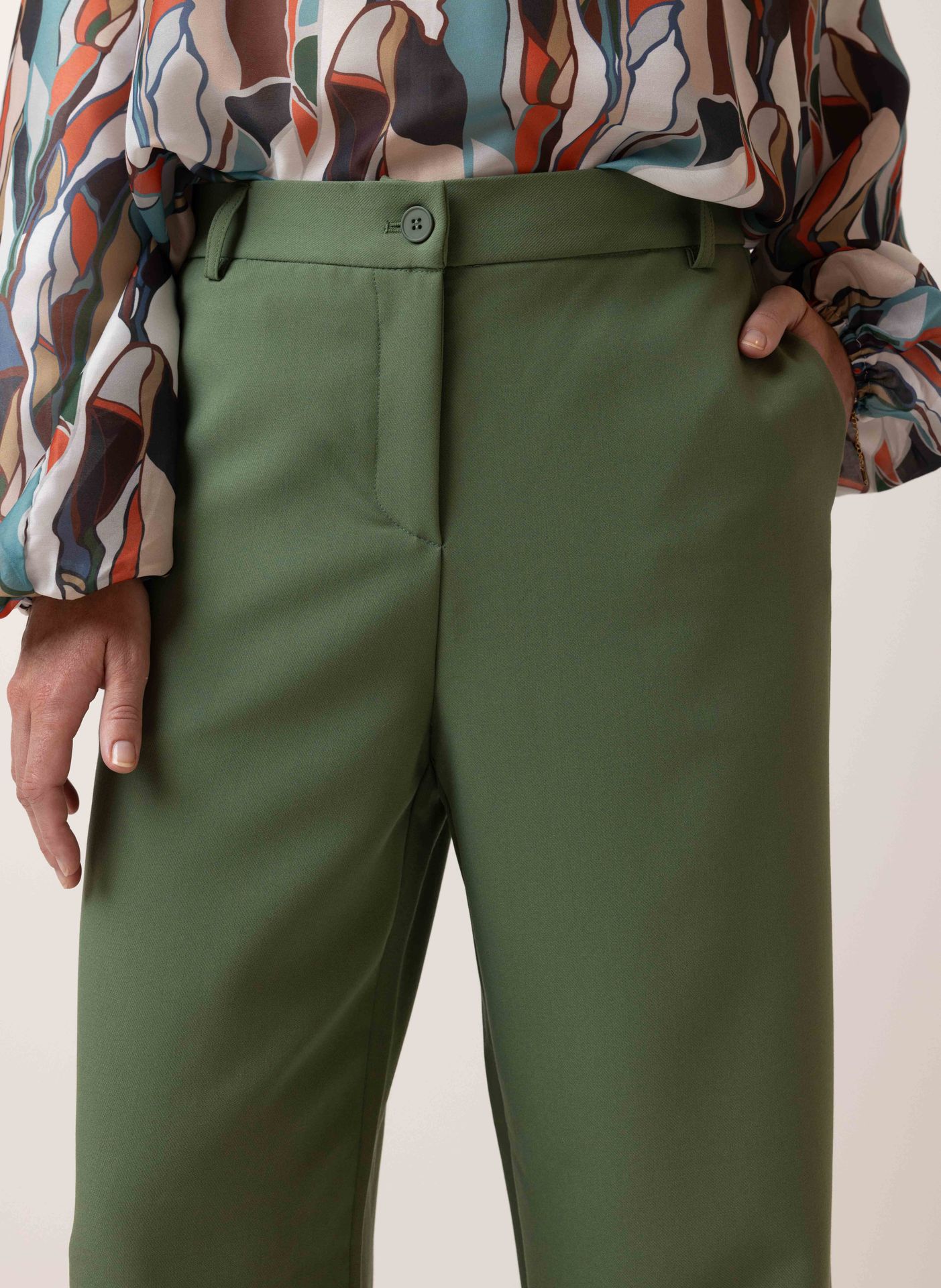 Norah Groene pantalon green/grey 214974-540