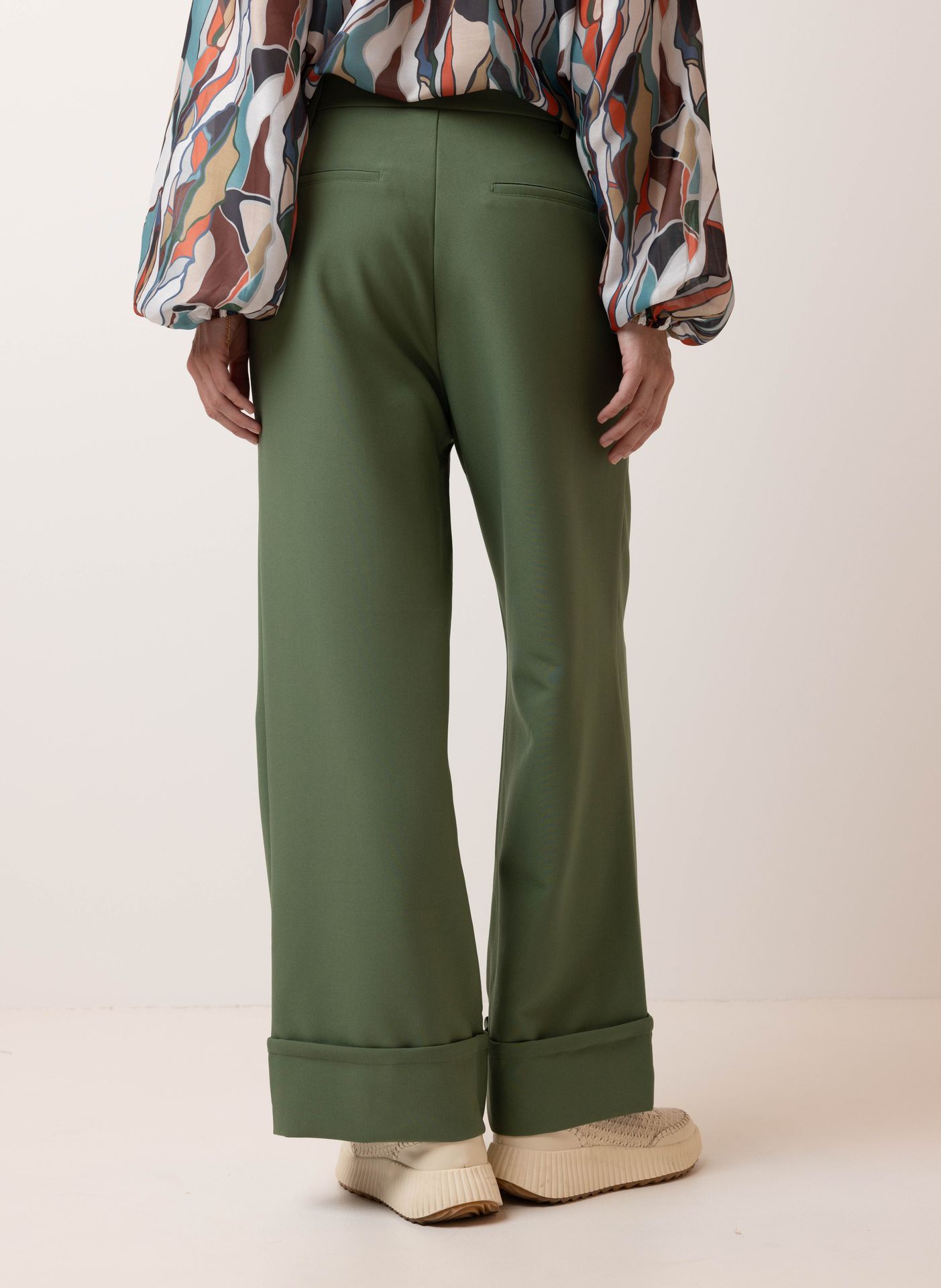 Norah Groene pantalon green/grey 214974-540