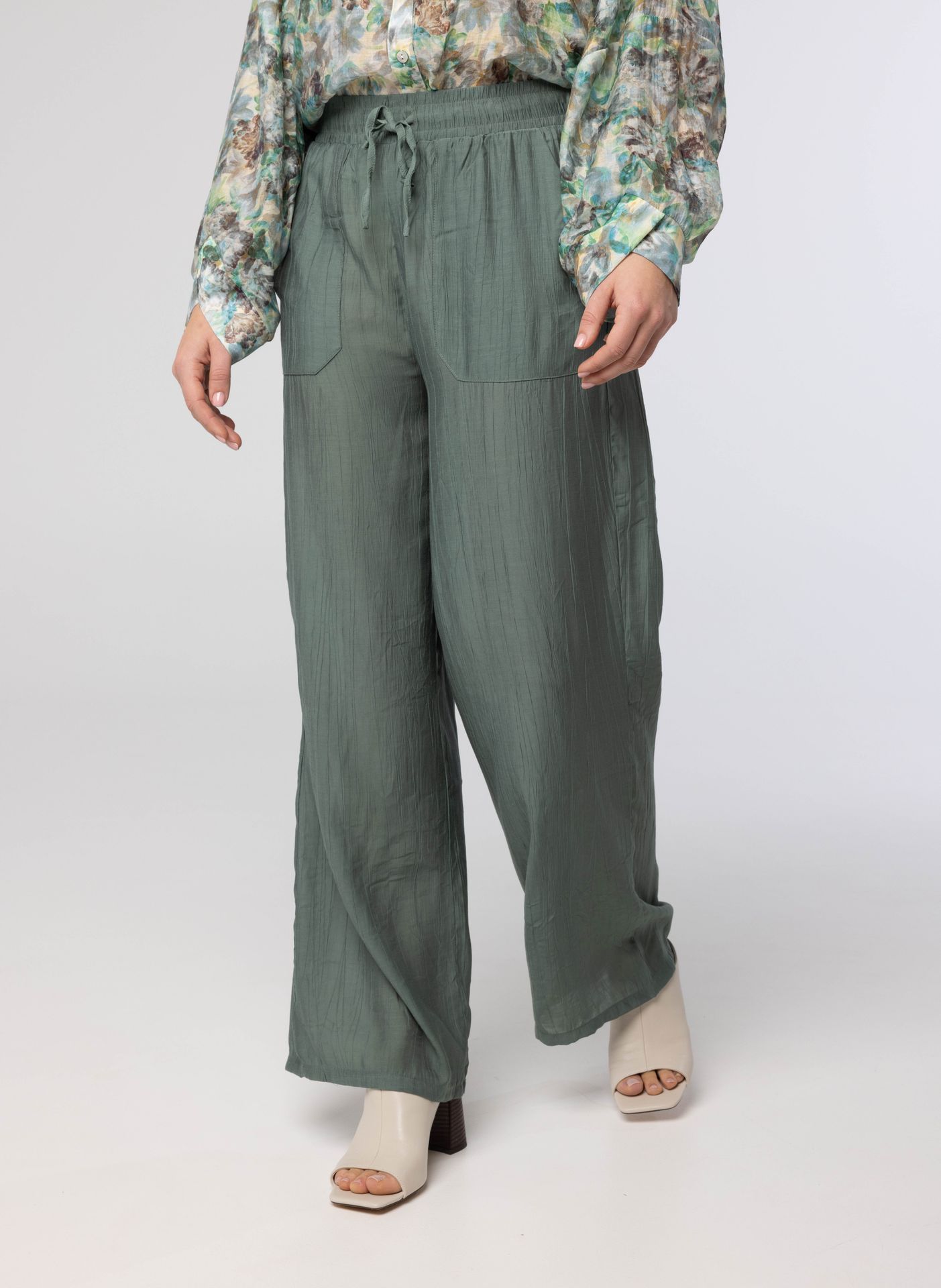 Norah Groene pantalon grey green 213895-053
