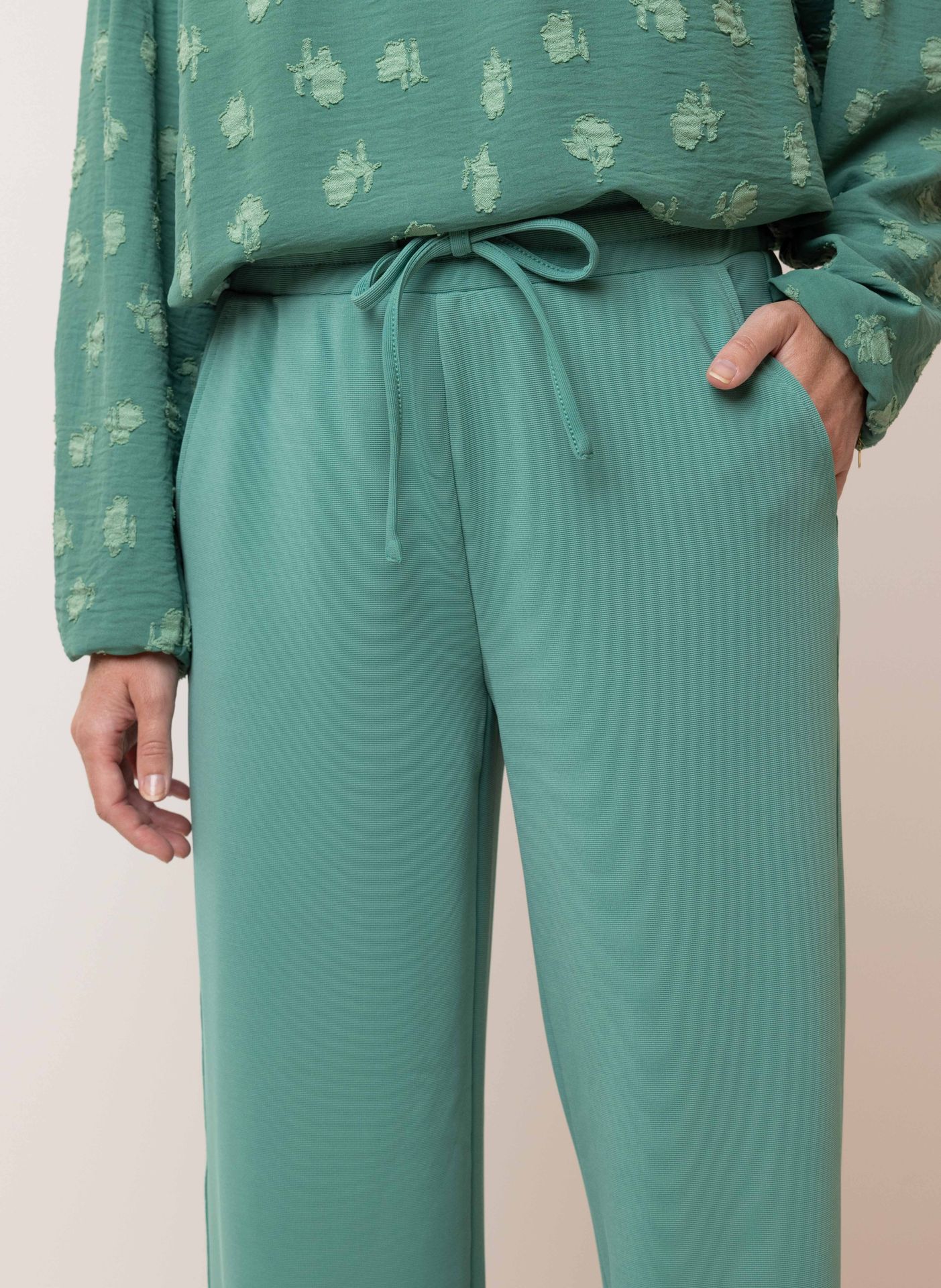 Norah Groene pantalon sea green 215051-575