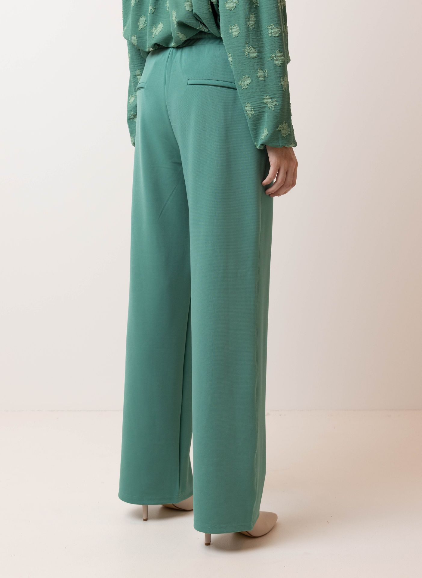 Norah Groene pantalon sea green 215051-575