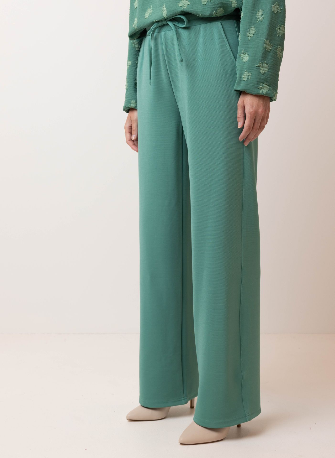 Norah Groene pantalon sea green 215051-575