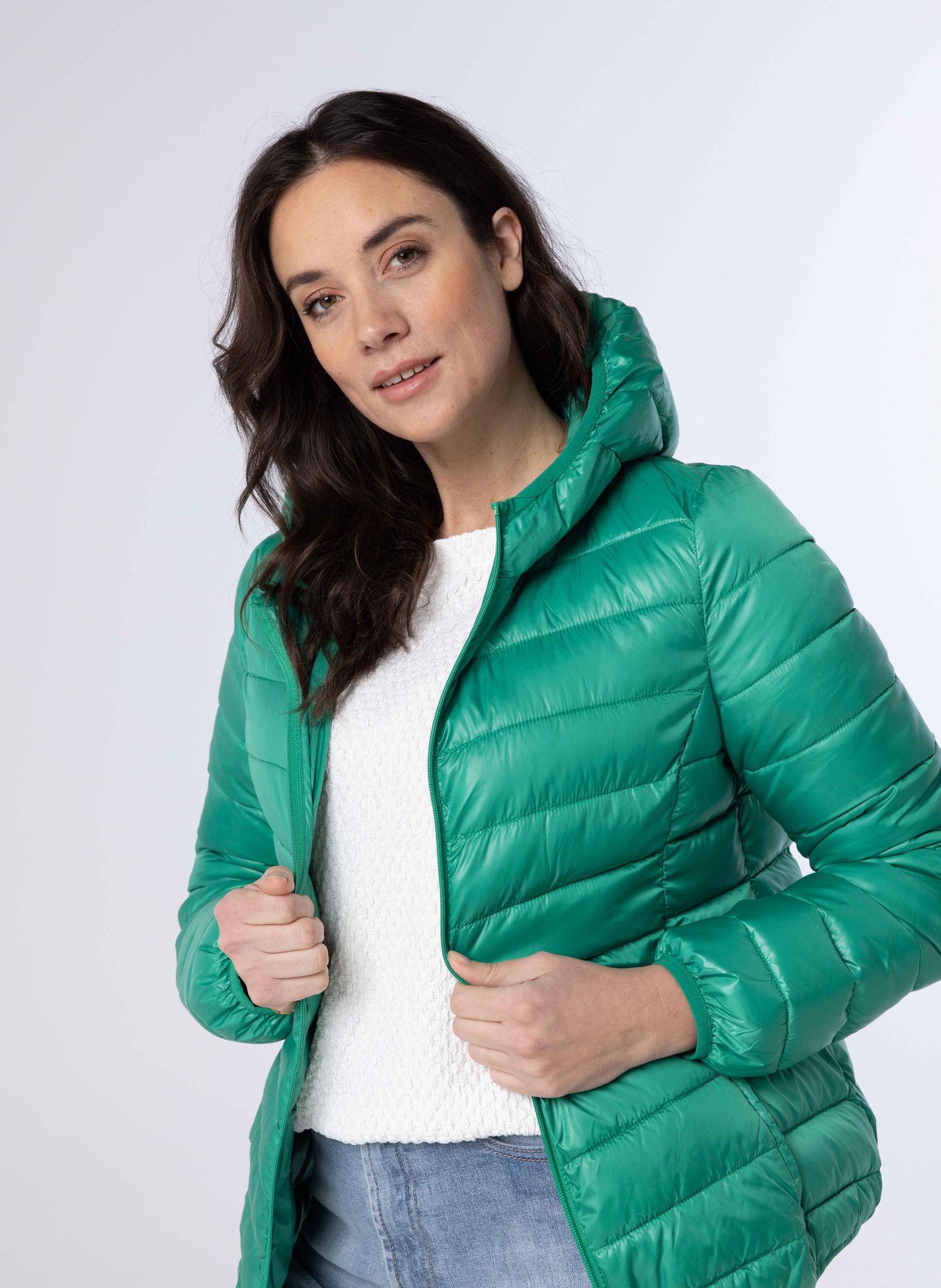 Norah Groene puffer jacket apple green 209315-505