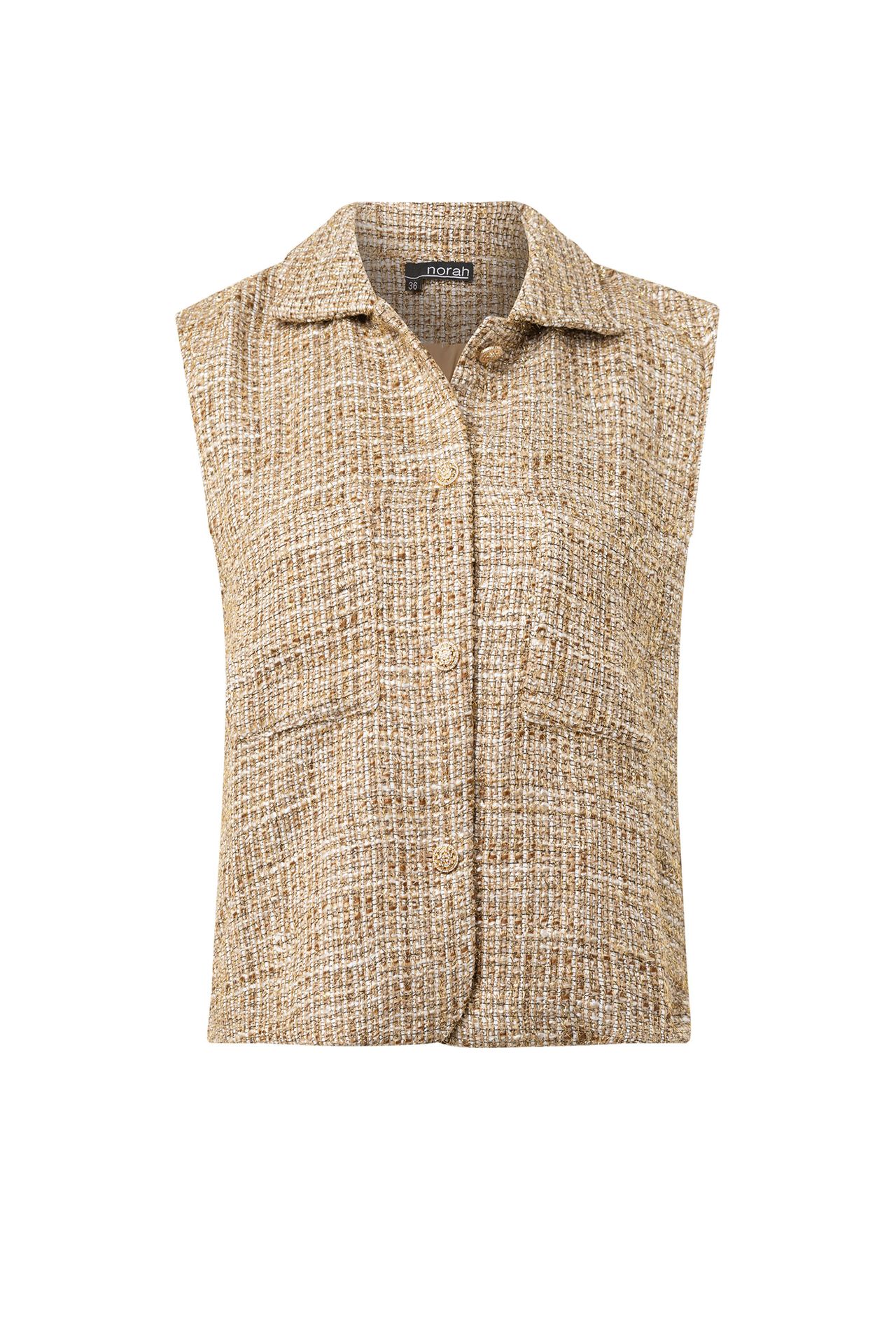 Norah Gouden gilet gold 215335-199