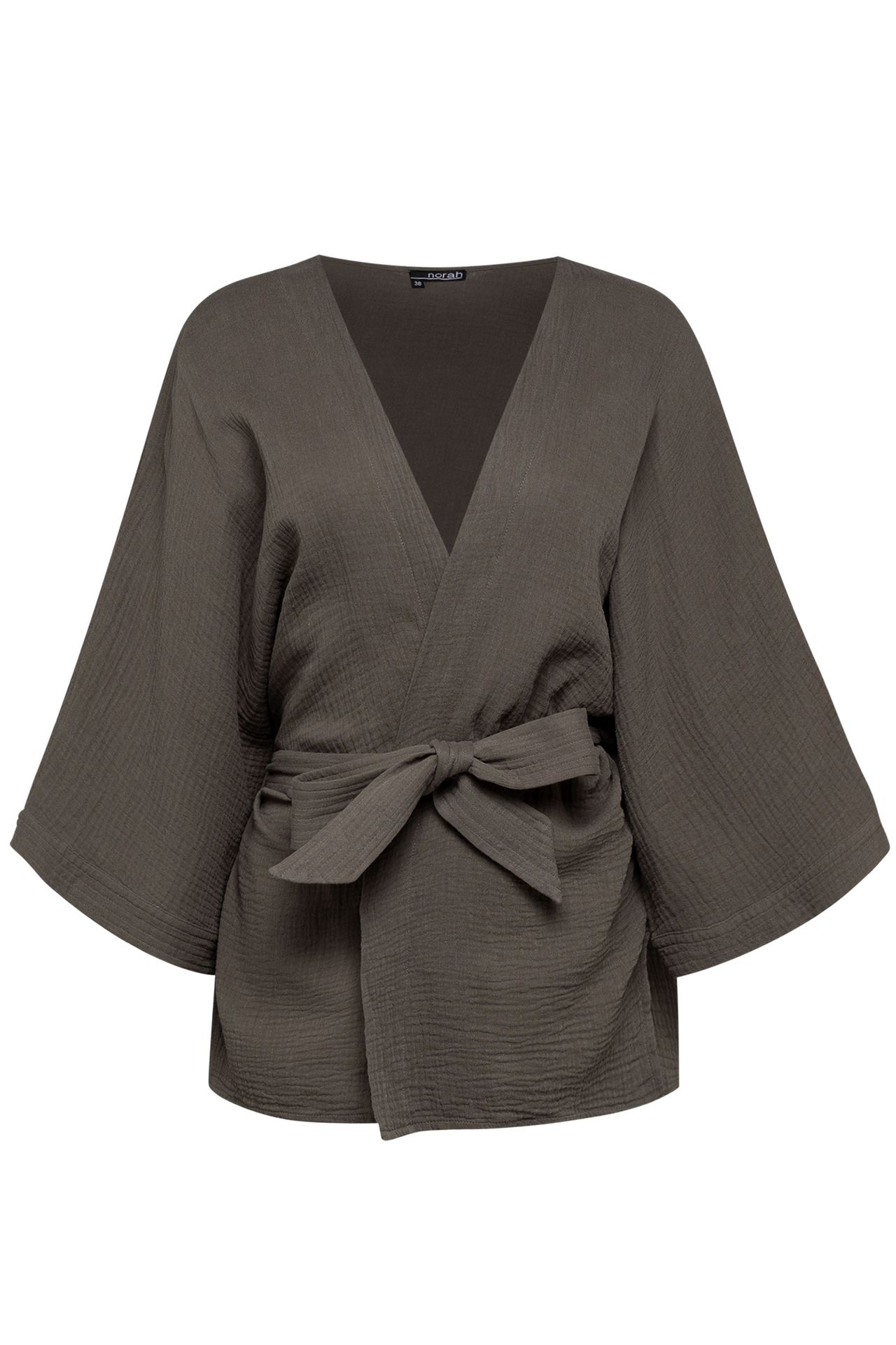 Norah Kimono groen dark army 212579-580