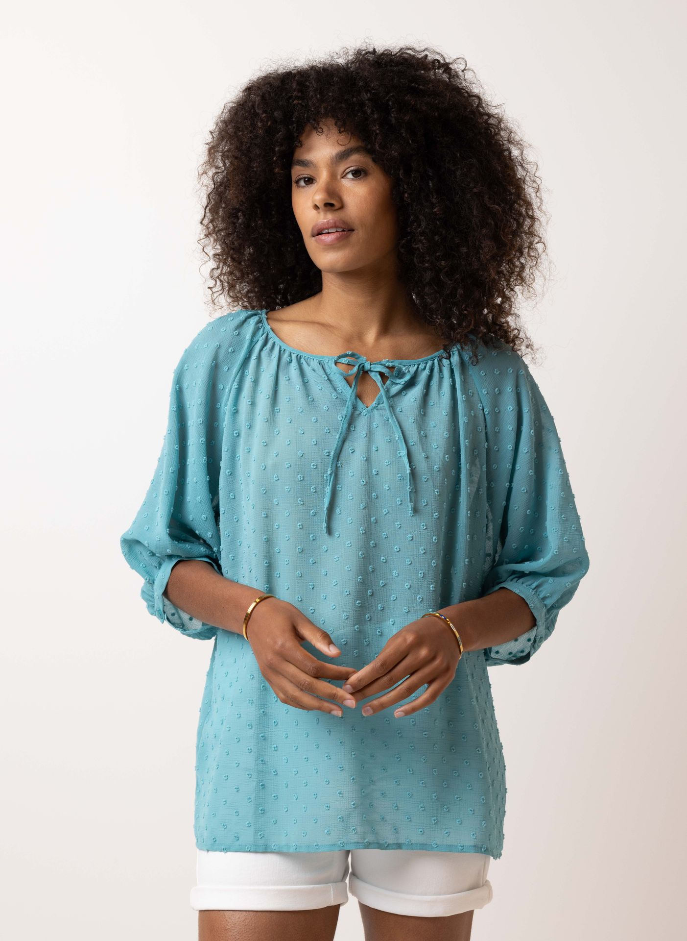 Norah Blouse turquoise turquoise 212787-475