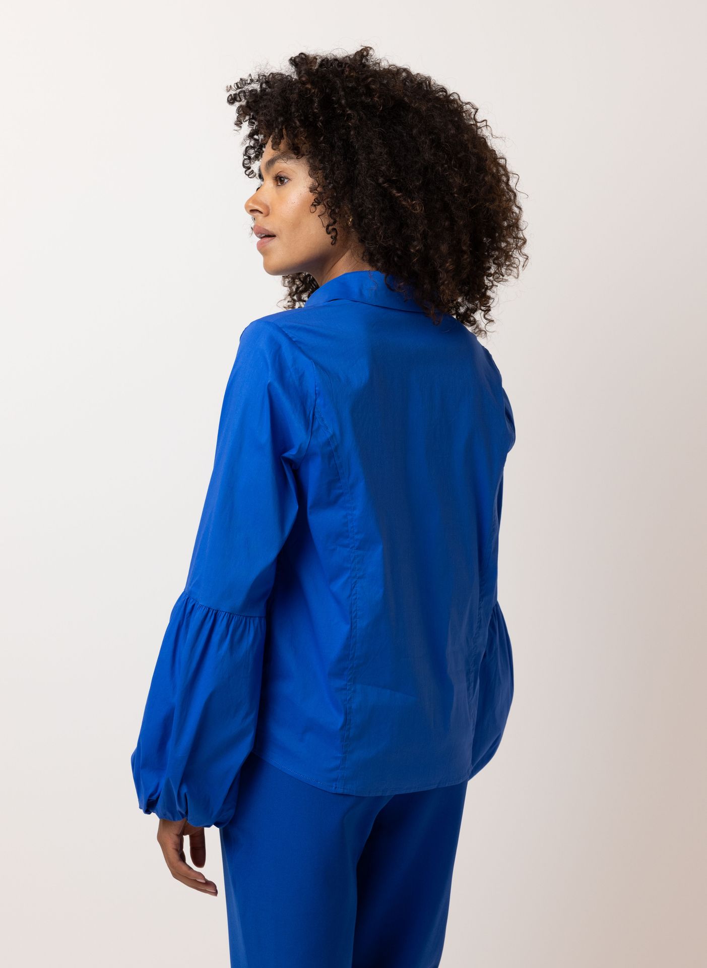 Norah Kobaltblauwe blouse cobalt 215223-468