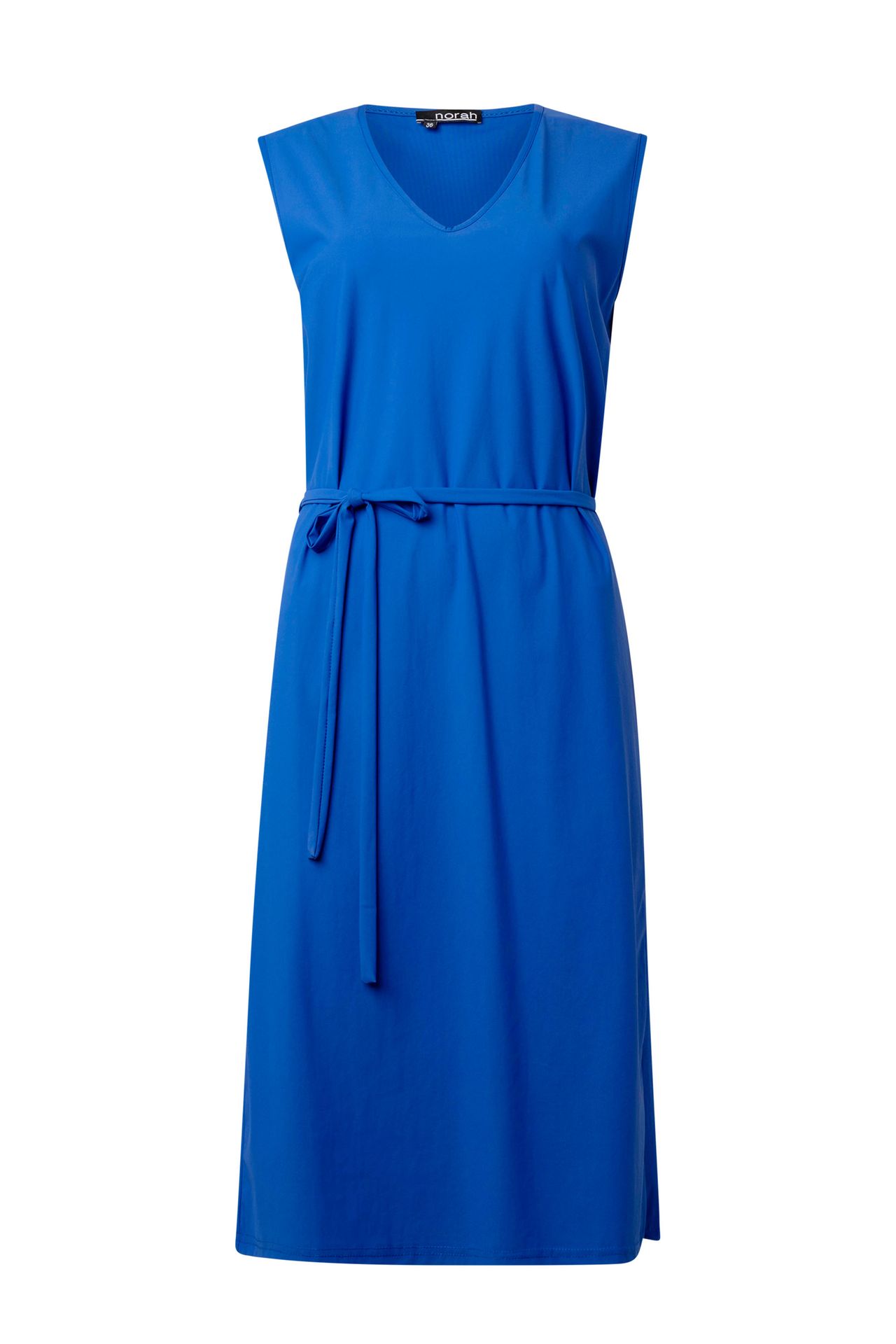 Norah Kobaltblauwe midi jurk cobalt 213474-468