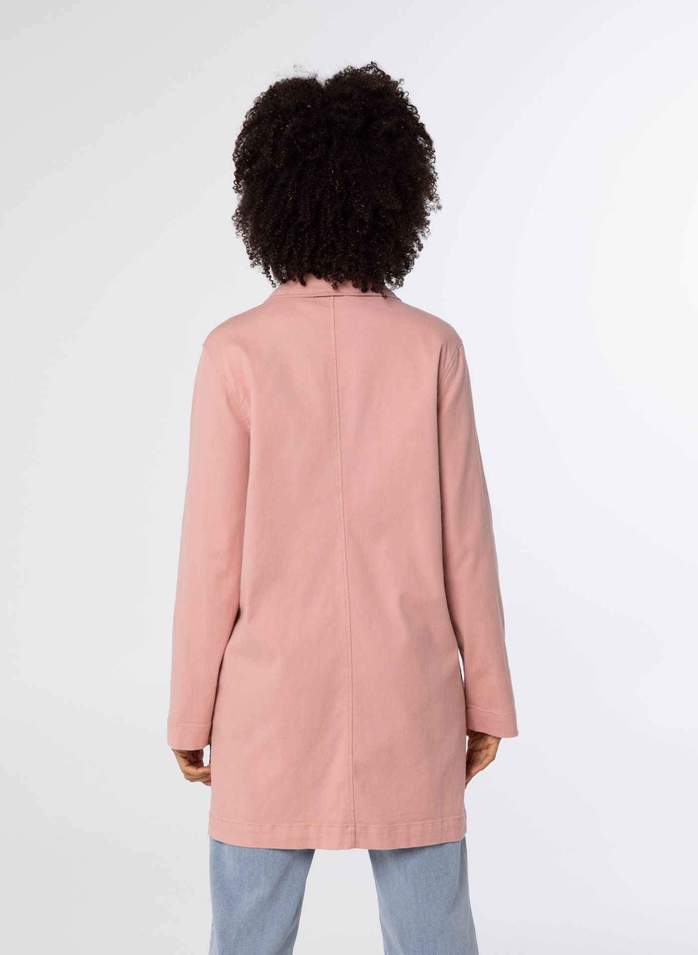 Norah Lange roze denim jacket blush 212477-905