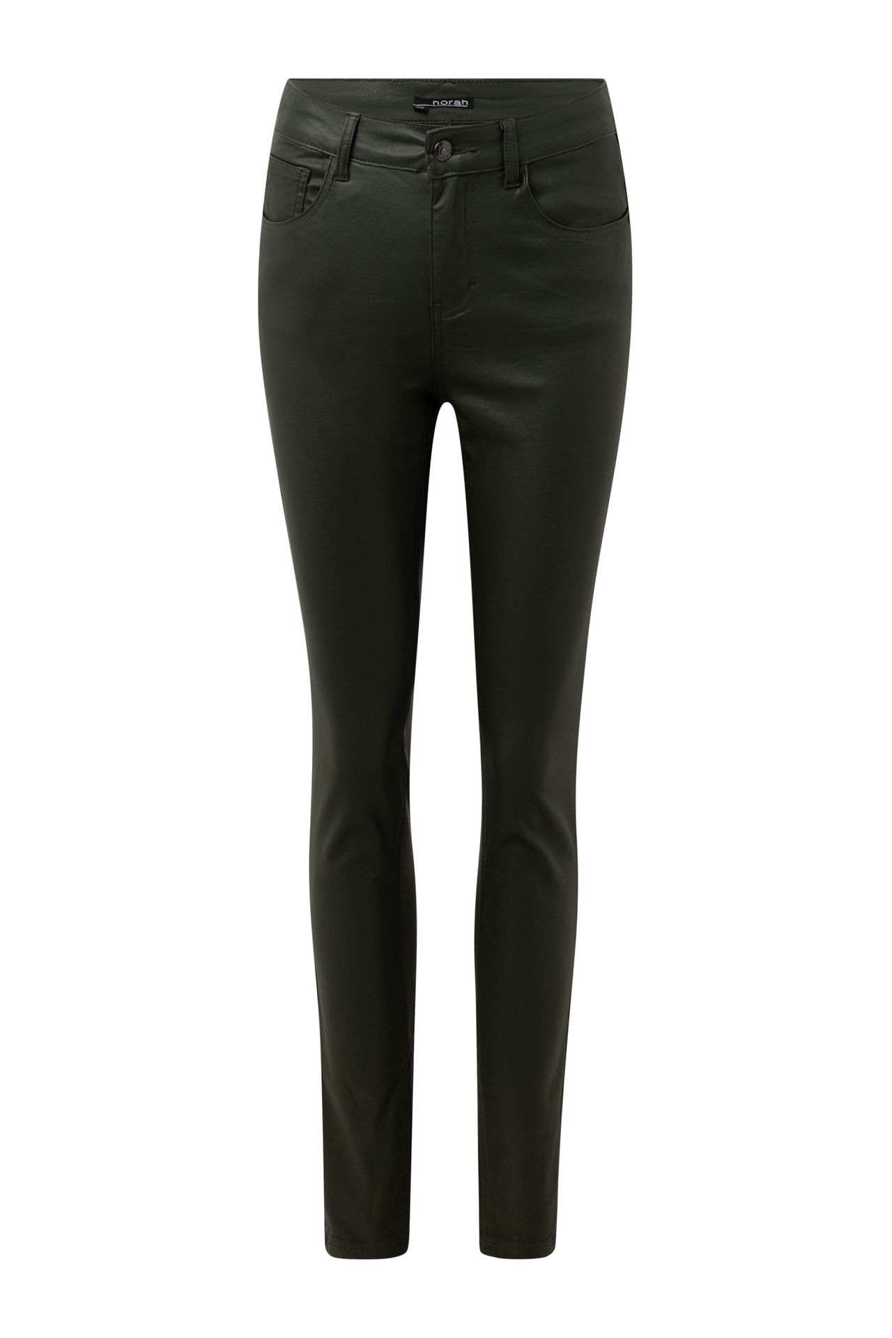 Norah Legergroene broek dark army 214552-580