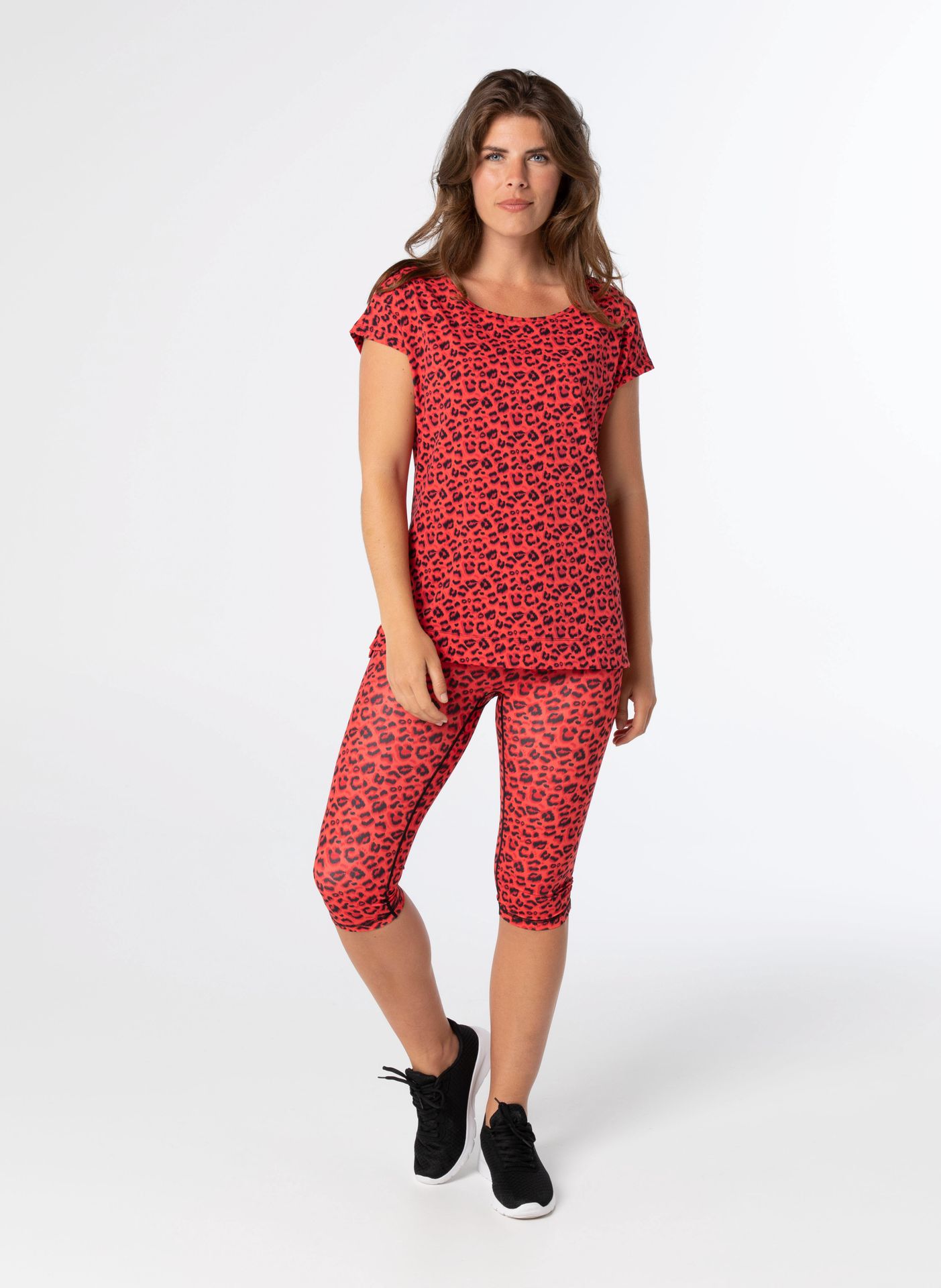 Norah Legging - Activewear red/black 211777-630-38