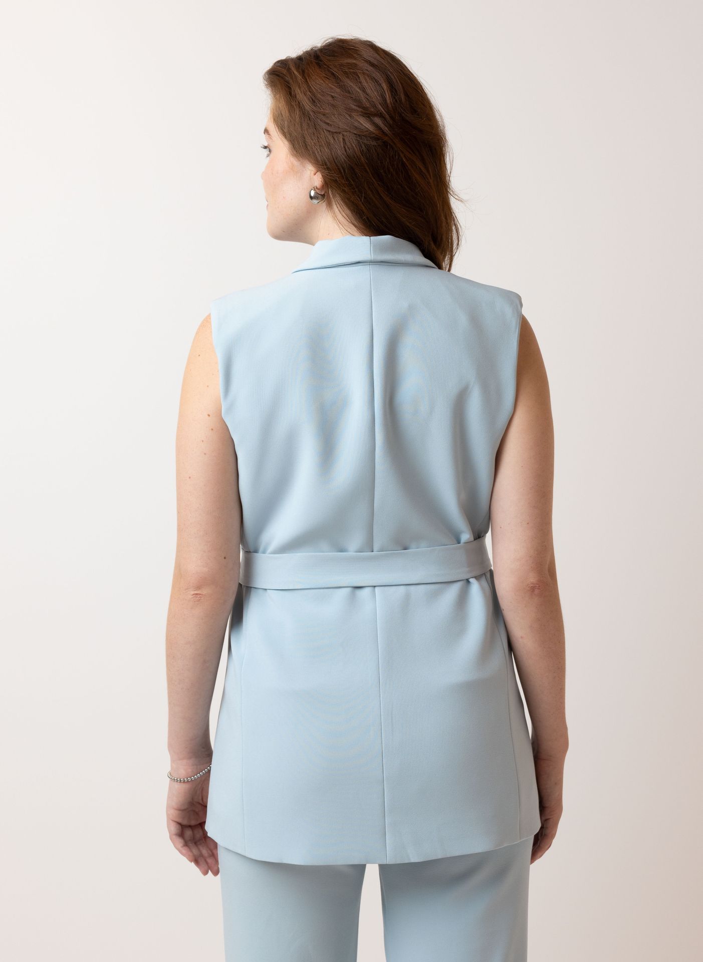 Norah Lichtblauw gilet light blue 214927-401