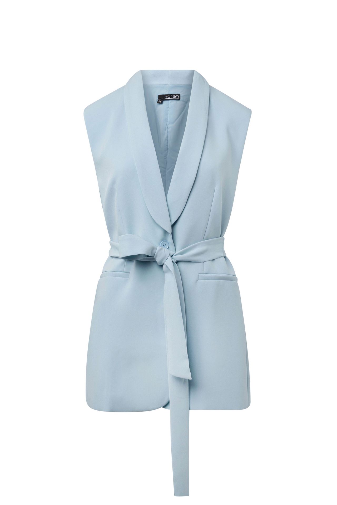 Norah Lichtblauw gilet light blue 214927-401