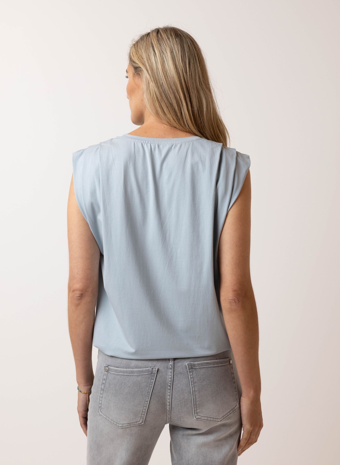 Norah Lichtblauw shirt light blue 214871-401