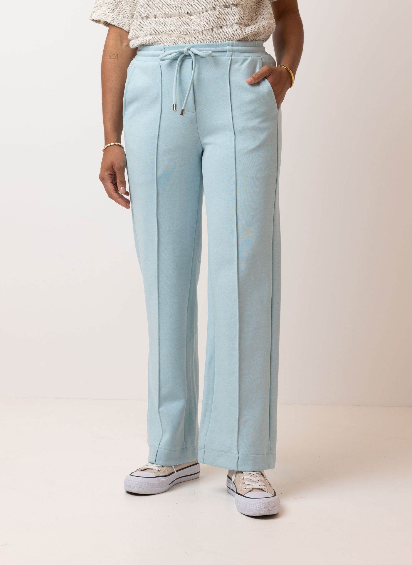 Norah Lichtblauwe pantalon light blue 214442-401