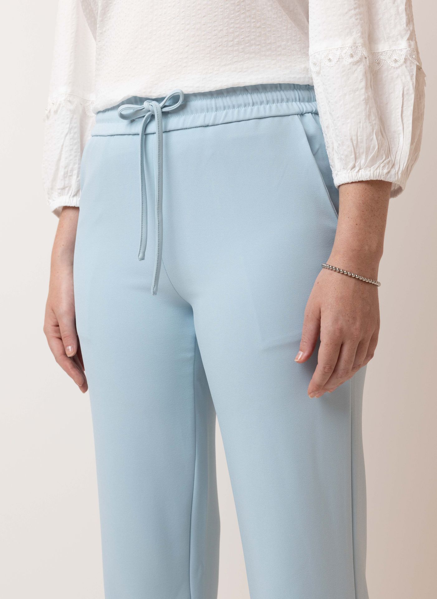 Norah Lichtblauwe pantalon light blue 214502-401