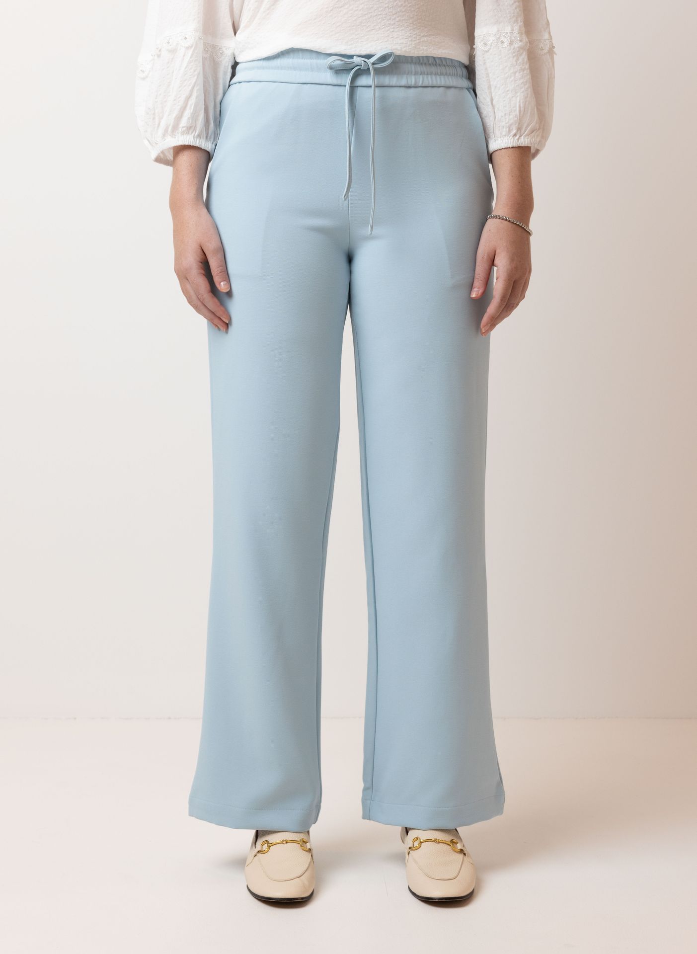 Norah Lichtblauwe pantalon light blue 214502-401