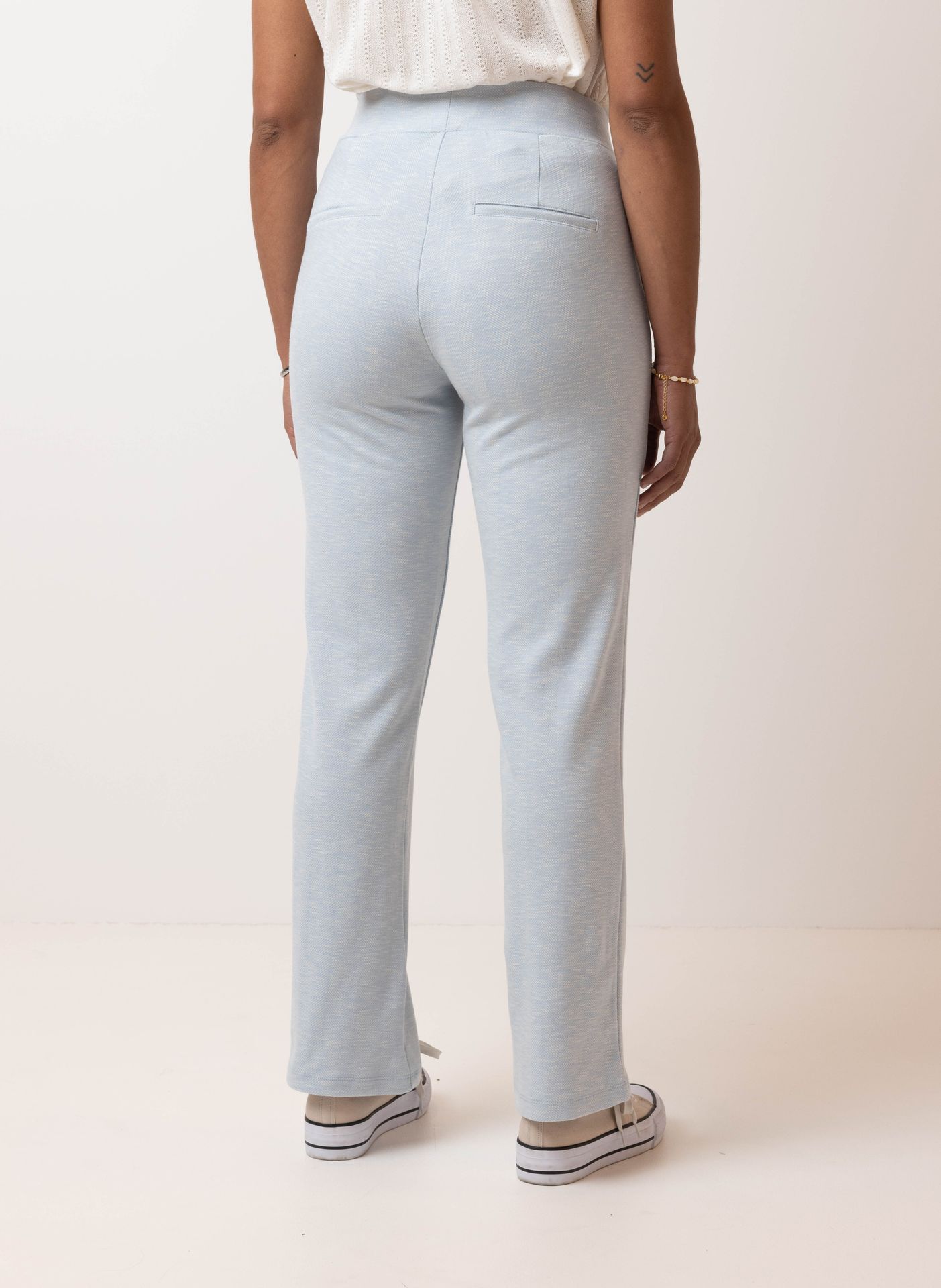 Norah Lichtblauwe pantalon light blue 214631-401