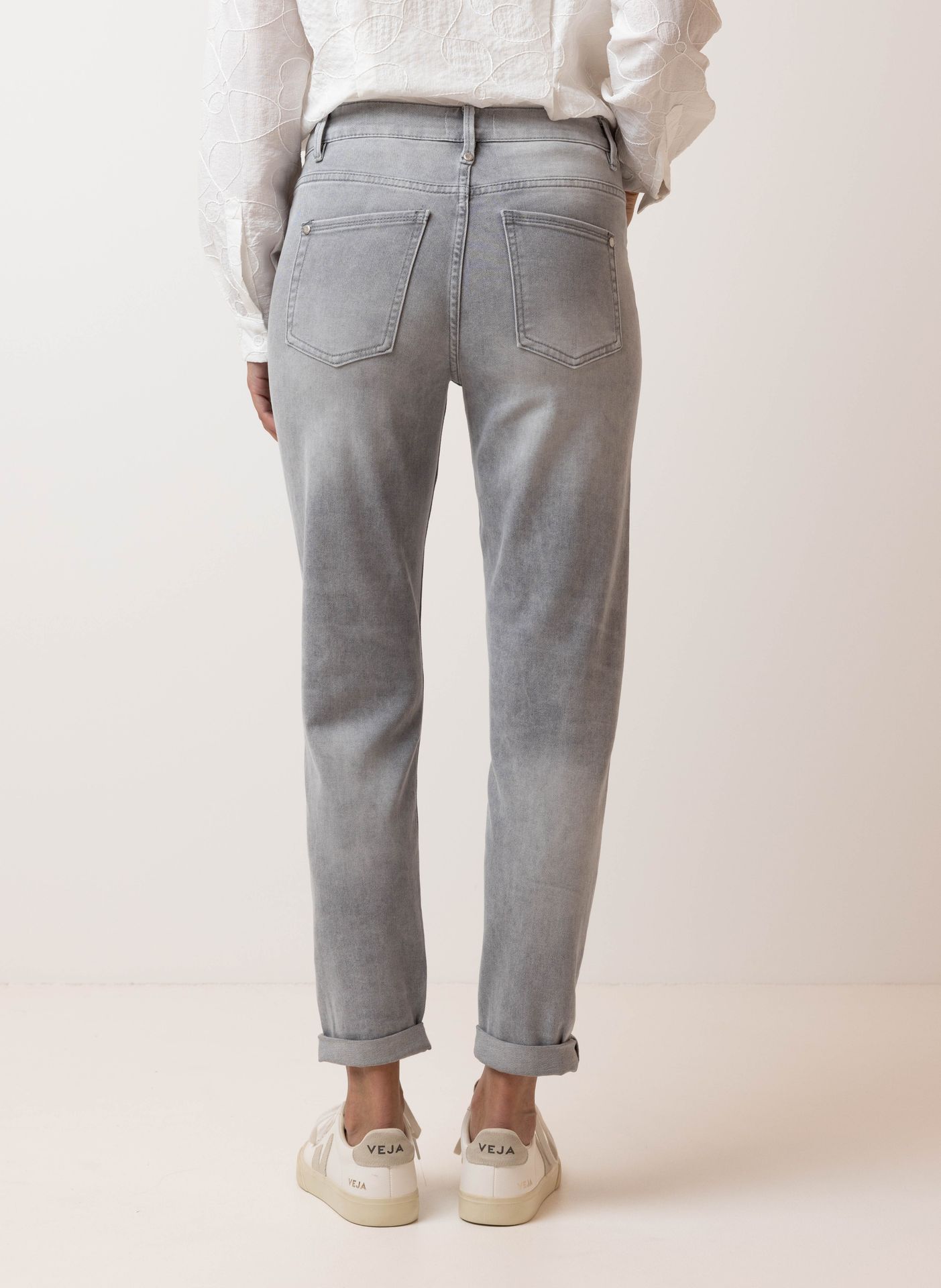 Norah Lichtgrijze jeans light grey 215038-051