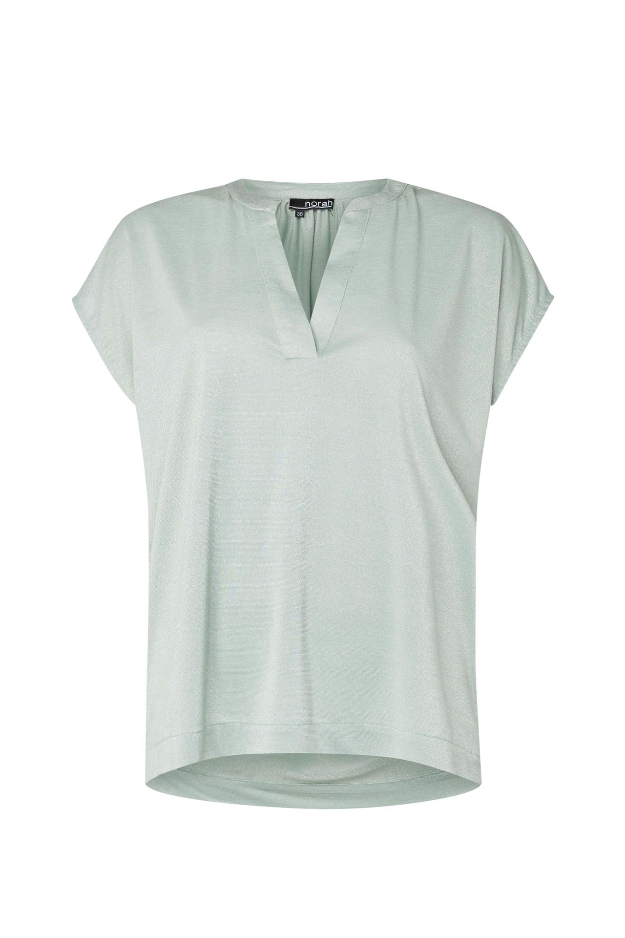 Norah Lichtgroen shirt grey green 213666-053