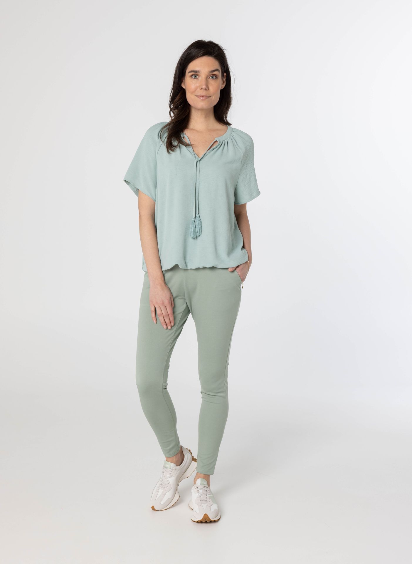 Norah Lichtgroene blouse light green 213965-515