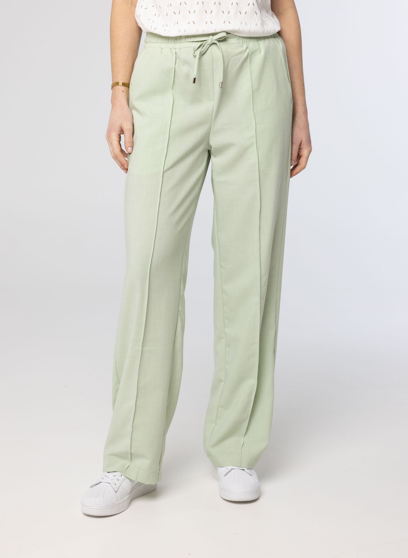 Norah Lichtgroene pantalon green 214391-500