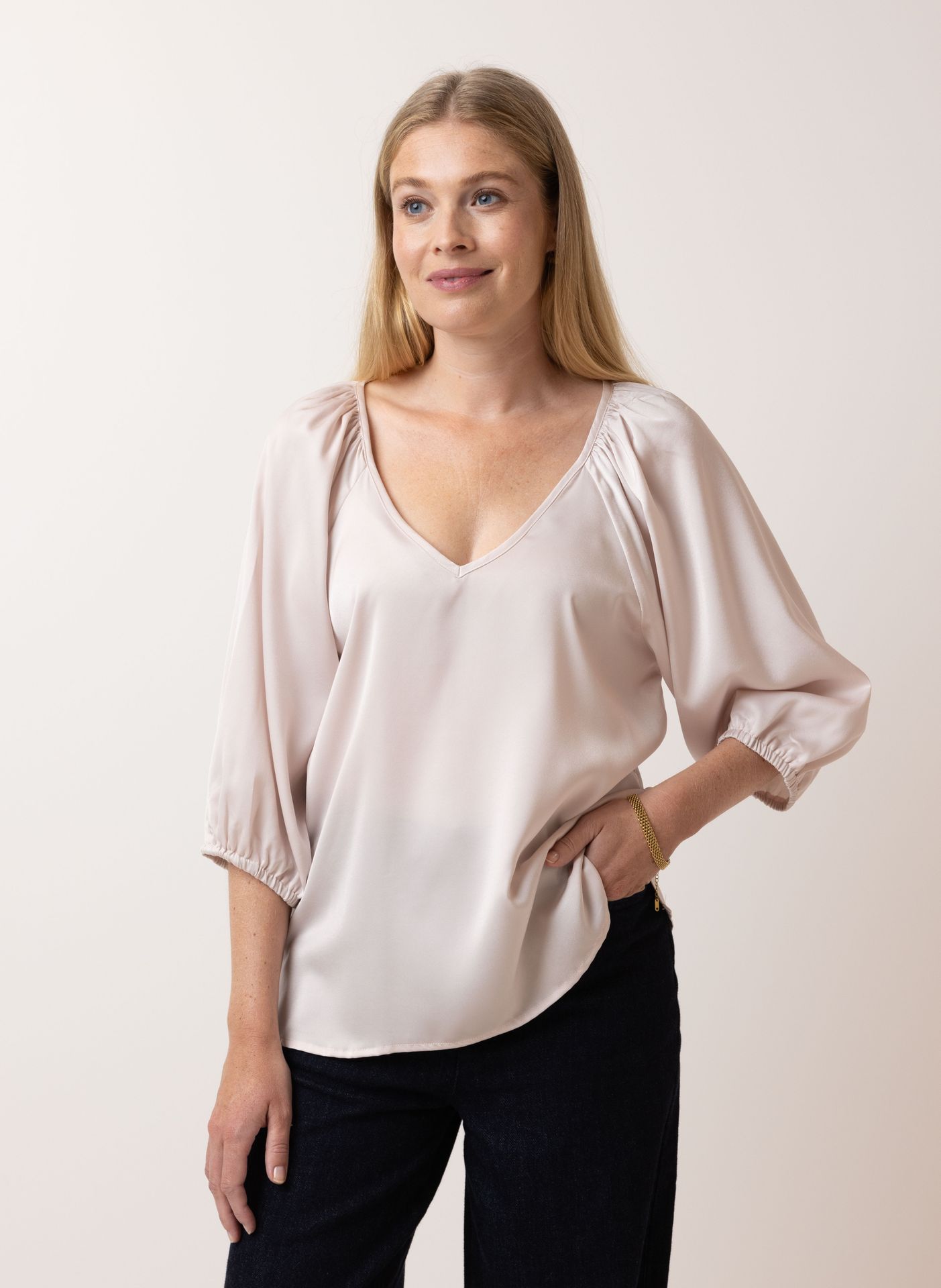 Norah Lichtroze blouse rose 214287-907