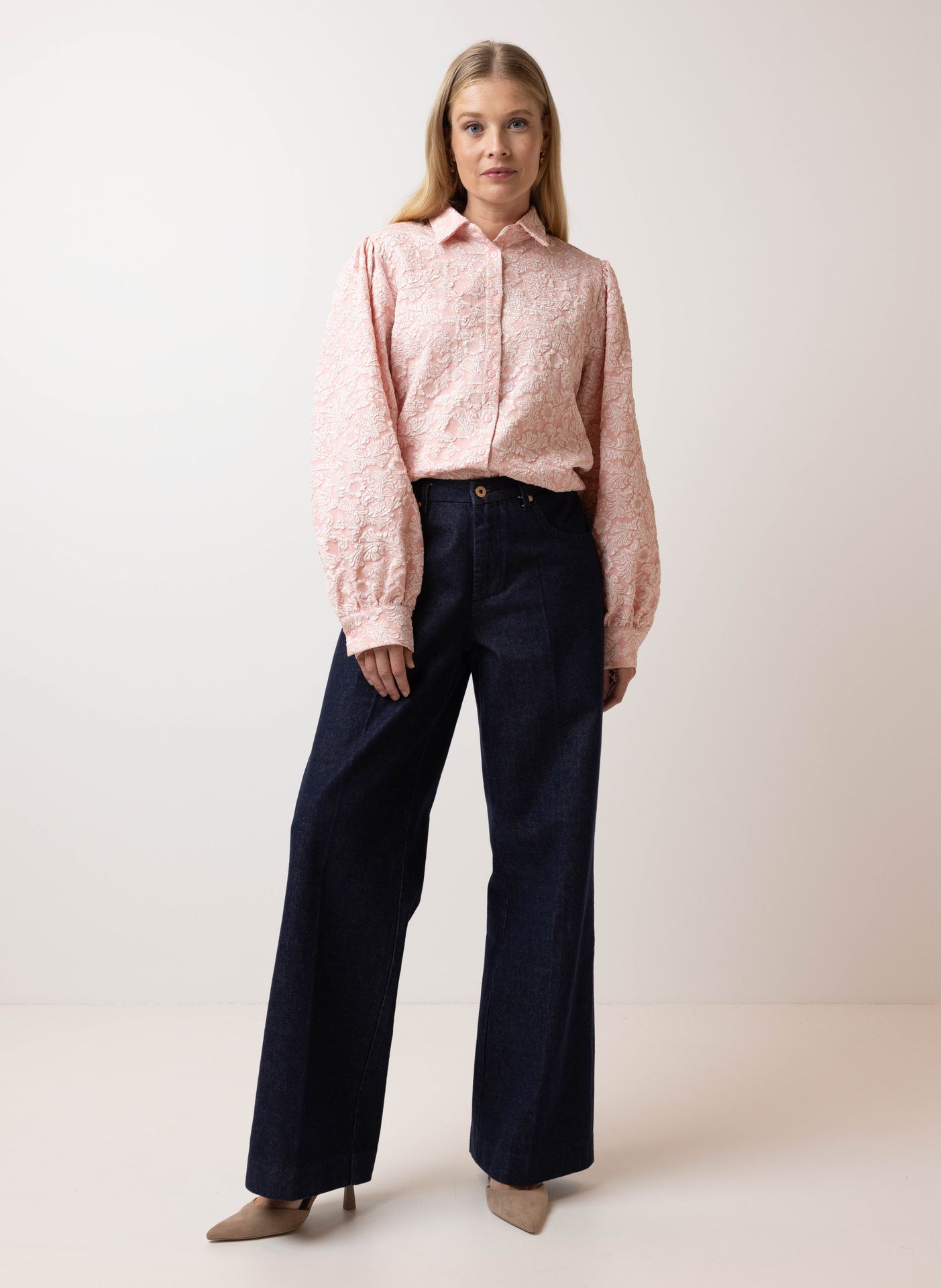 Norah Lichtroze blouse rose 215133-907